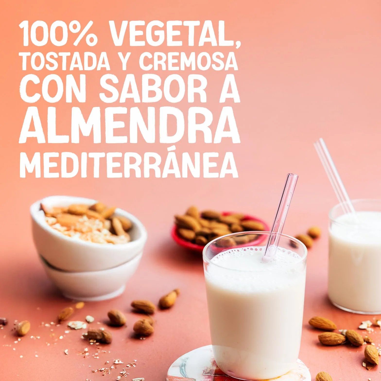 Alpro Bebida Vegetal de Almendras sin Azúcar Pack 6 x 1L
