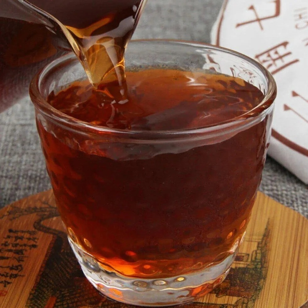 Golden Bud Shu Puerh Tea Menghai Scent of Time 357g