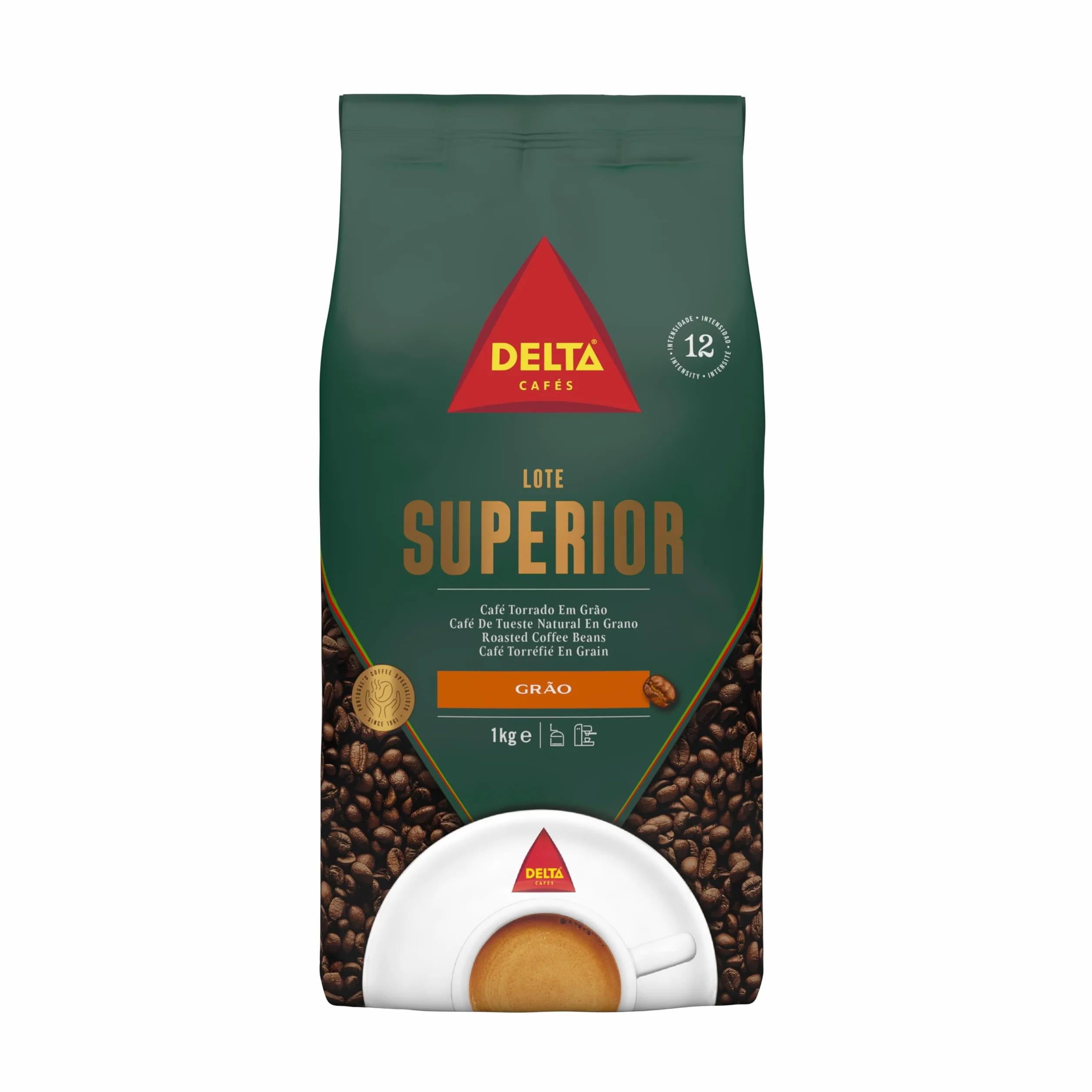 Delta Cafés Lote Superior Café en Grano 1 Kg