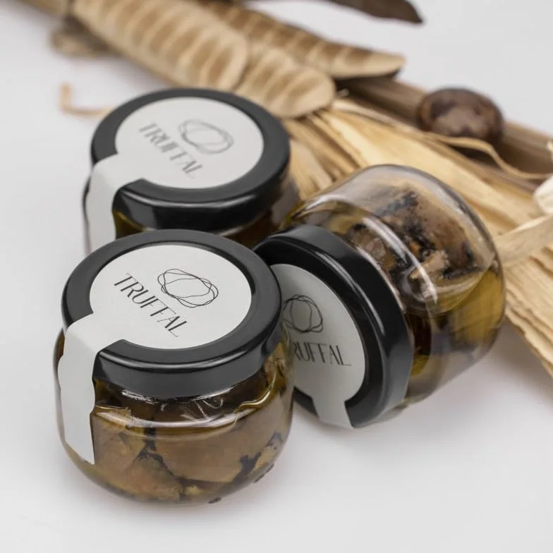 Trufa Negra de Verano en Láminas Tuber Aestivum 50 g Trufas Finamente Laminadas Gourmet