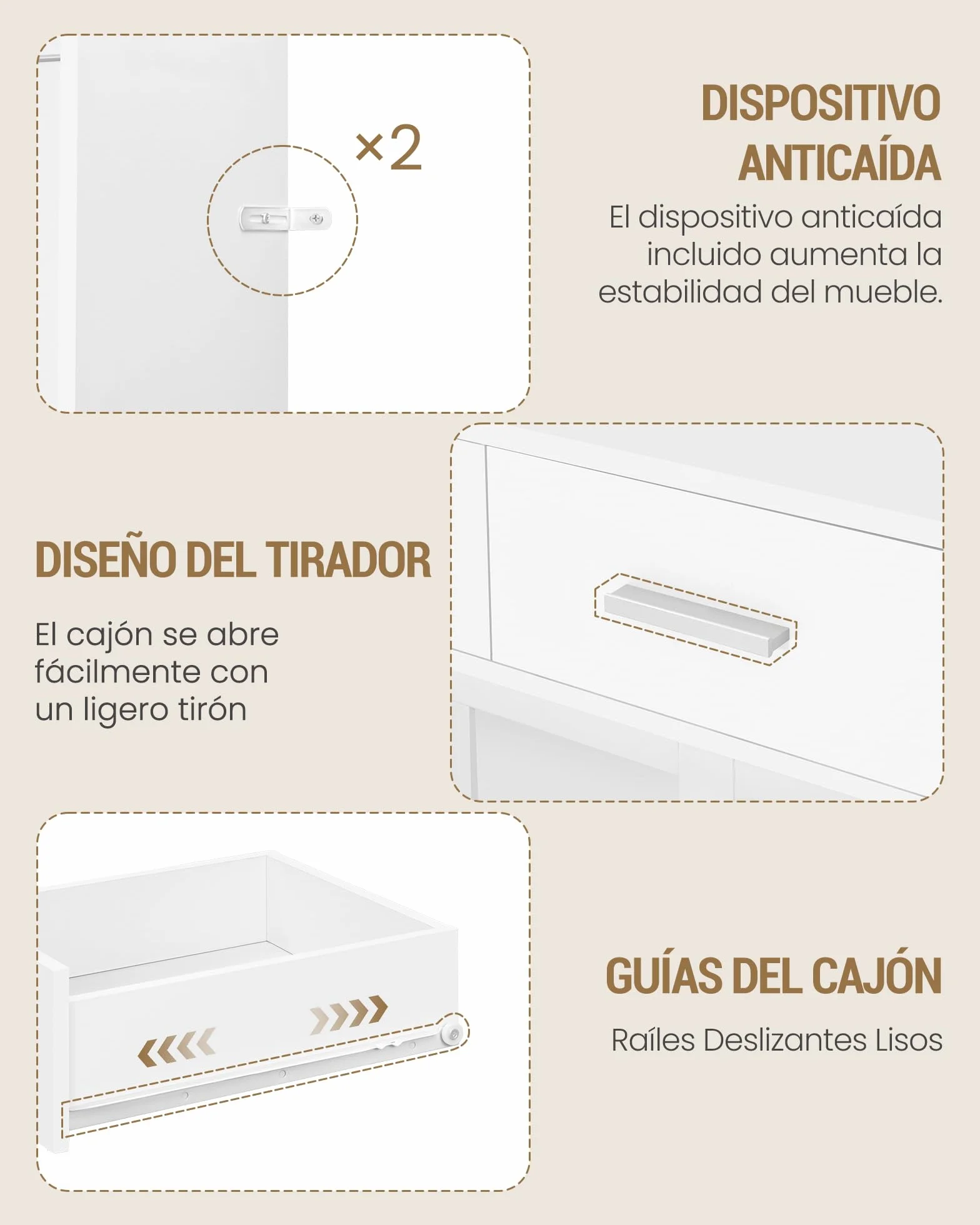 Hzuaneri Alacena de Cocina, Aparador Comedor con Iluminación Led y Regleta Eléctrica, Encimera, 3 Cajones, Estantes Ajustables, para Cocina o Comedor, 40 x 100 x 185 cm, Blanco 0110203XEU