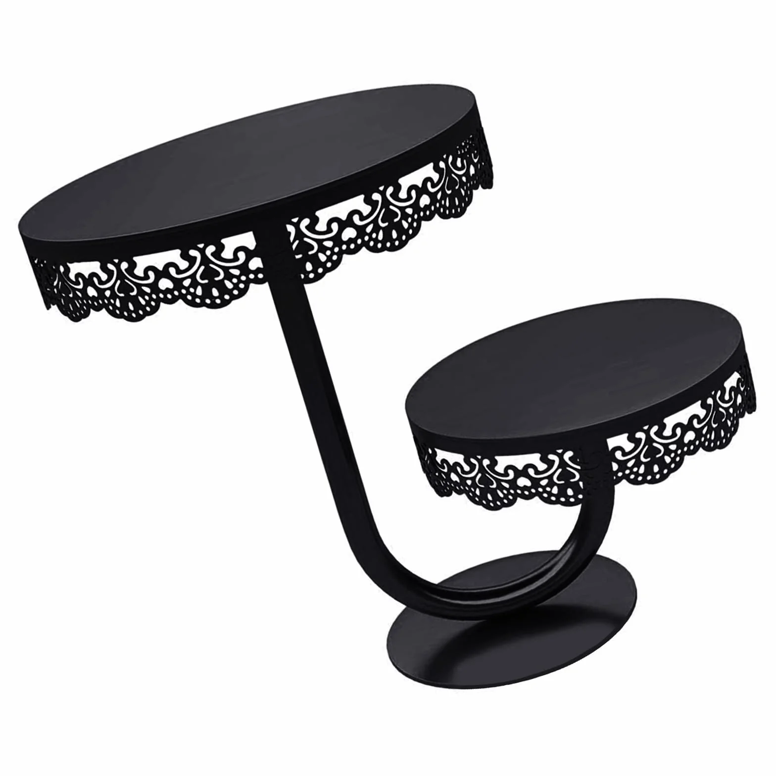 Bandejas para Comida,Expositor de postres Varios Niveles,Bandeja Servir Pasteles,Bodas,Fiestas y repostería casera,Elegantes Accesorios repostería.