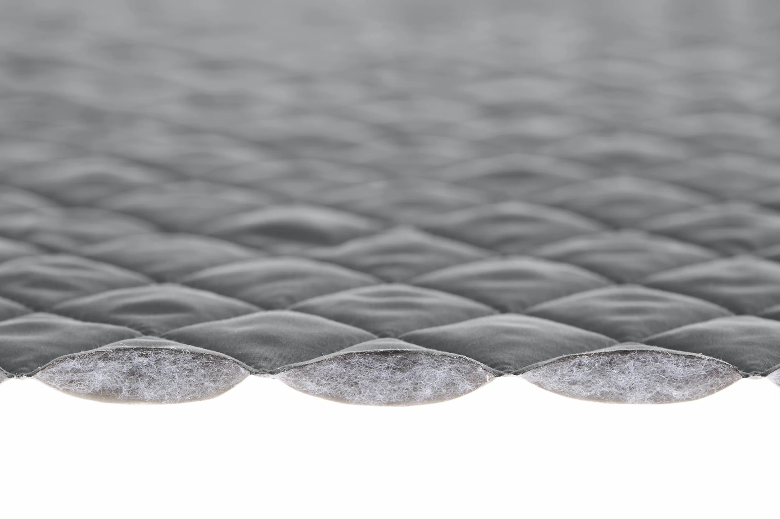 Funda Sofá Chaise Long Adele 240cm Gris Protector Cubre Chaise Longue Acolchado Universal Brazo Derecho