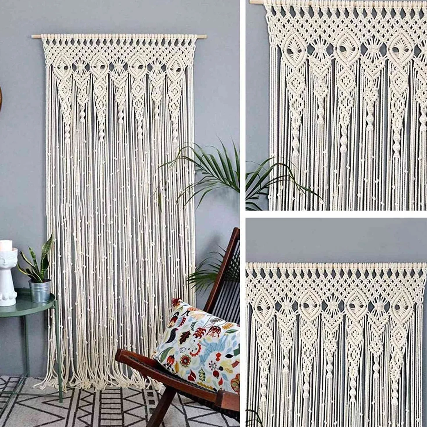 Colgante de pared bohemio decoración