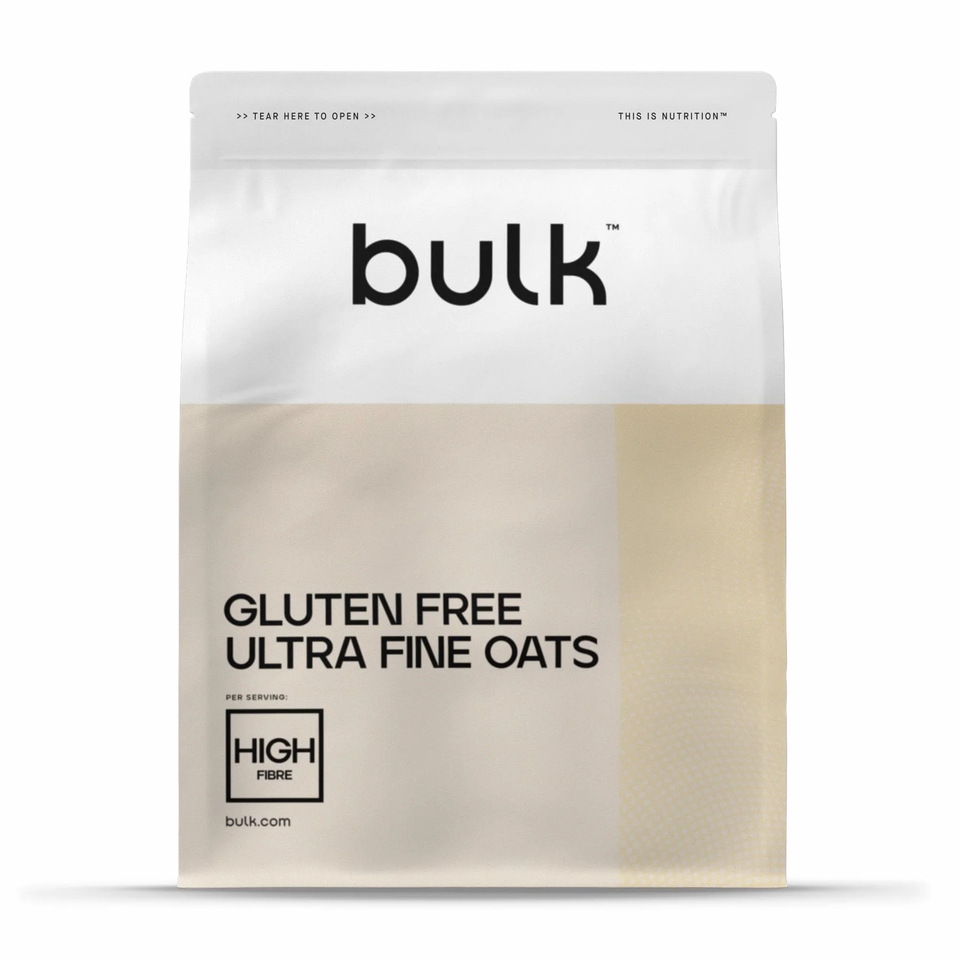 Harina de Avena Ultrafina Sin Gluten, 2.5kg, 50 Dosis