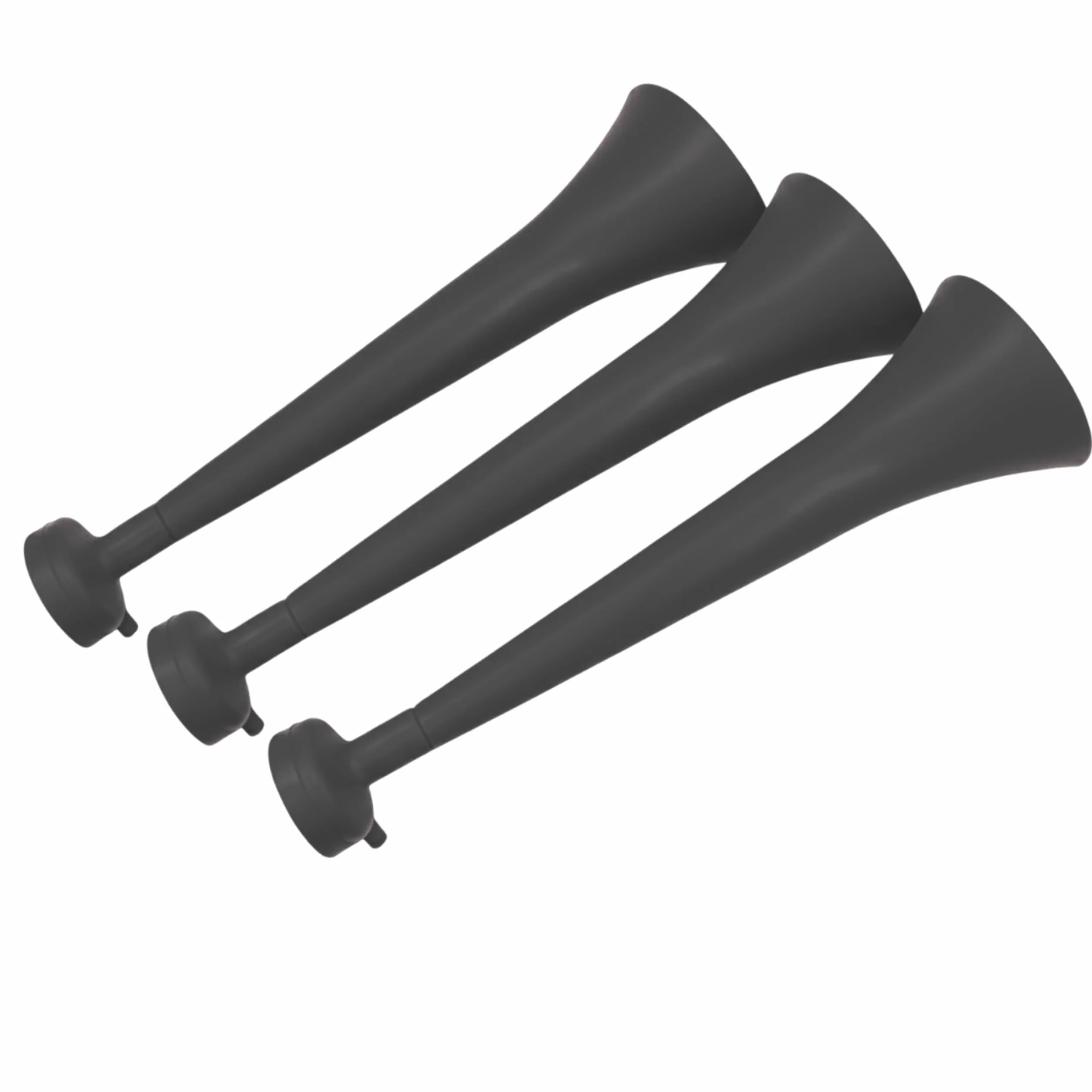 Vuvuzelas de Plástico Resistente 120 DB para Fútbol Eventos Deportivos Fiestas Pack 3
