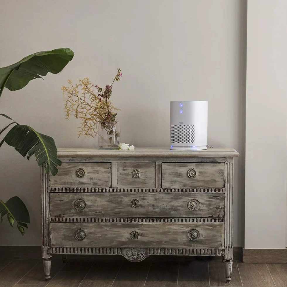 Cecotec TotalPure 1500 Connected Purificador de Aire HEPA 26W 100 CADR 40 m3 Blanco