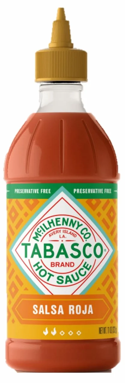 Tabasco Salsa Roja sabor suave 256 ml