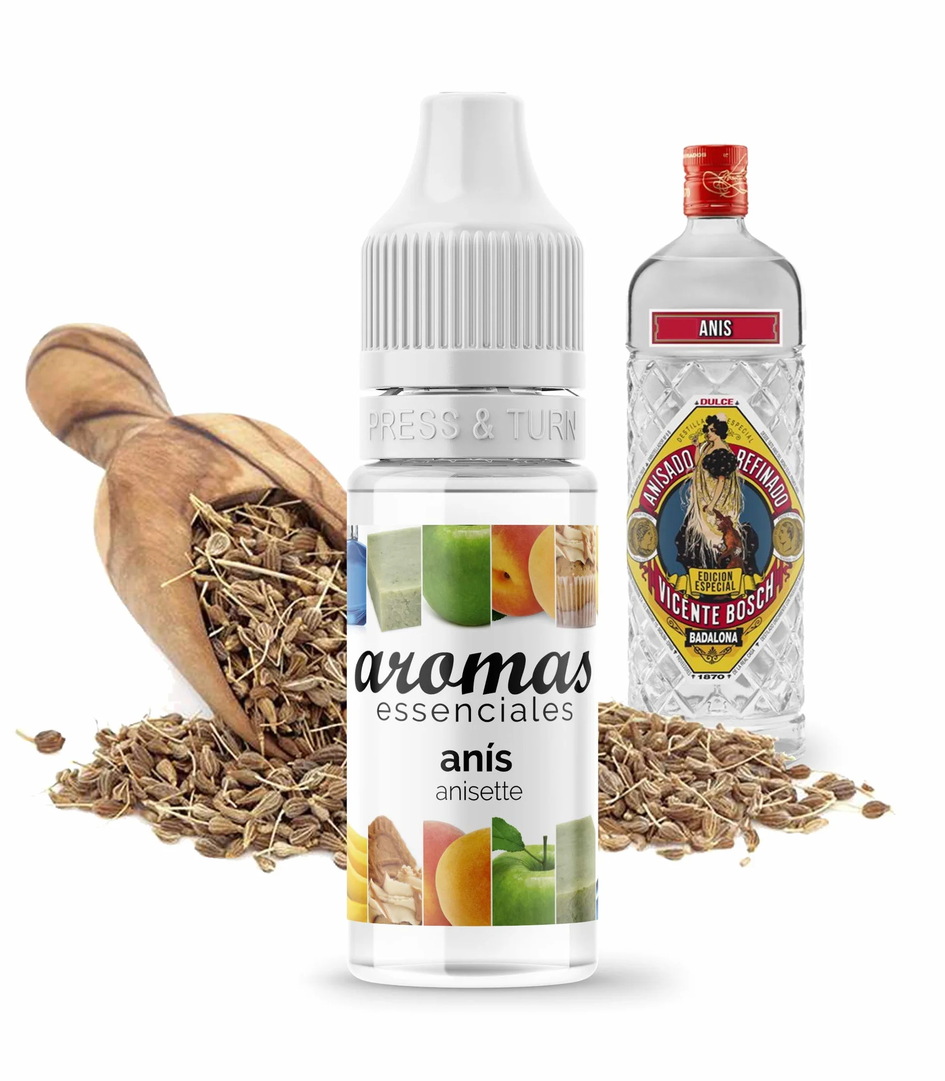 Essenciales Aroma de Anís concentrado 10 ml