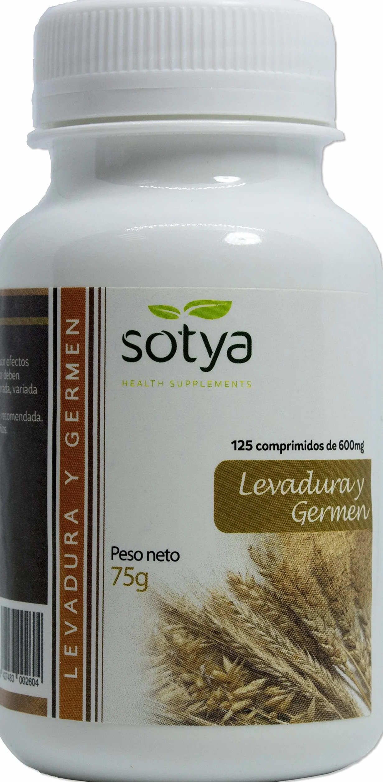SOTYA Levadura Cerveza Germen de Trigo 125 comprimidos