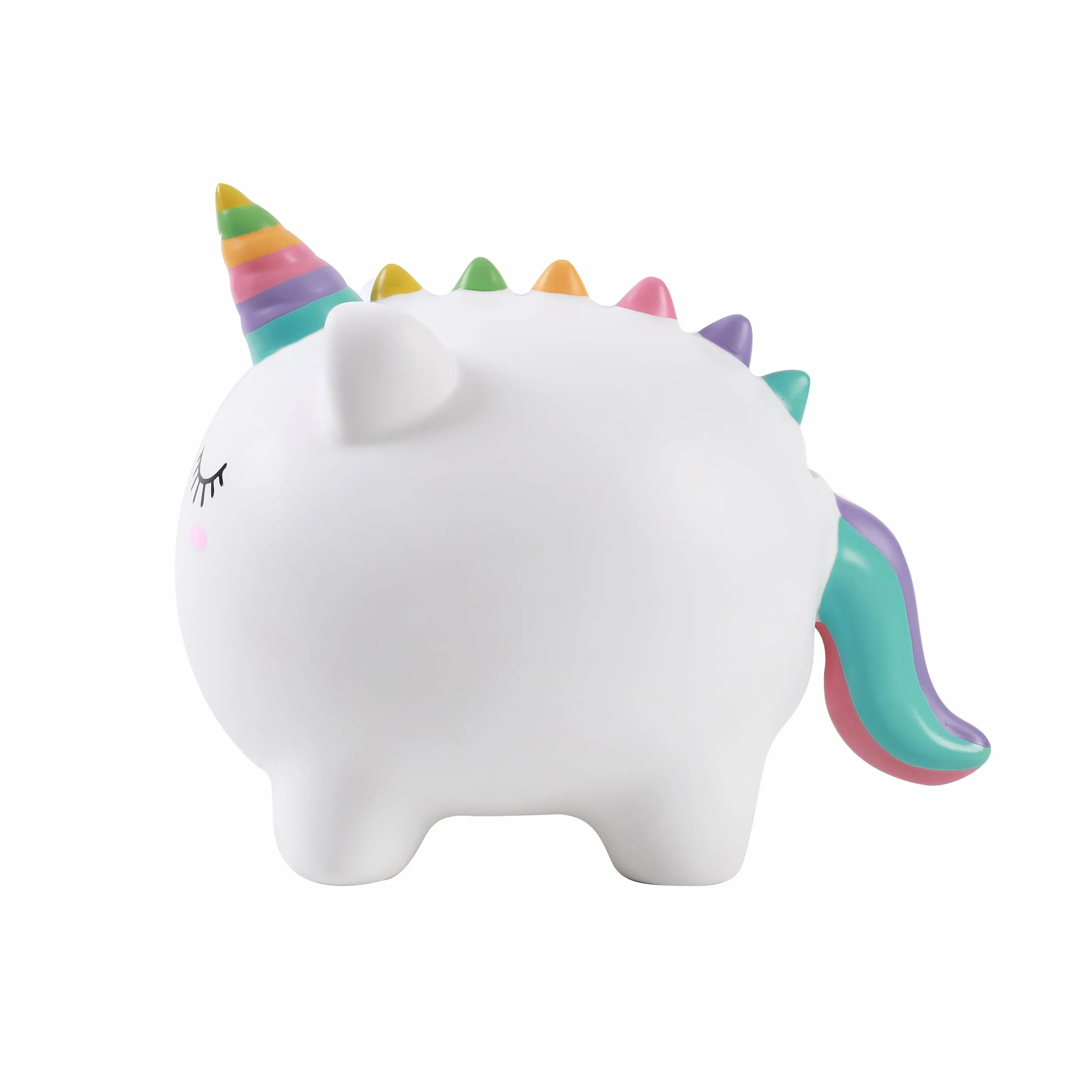I-TOTAL® Hucha Divertida Decorativa Monedero de plástico Resistente Unicorn