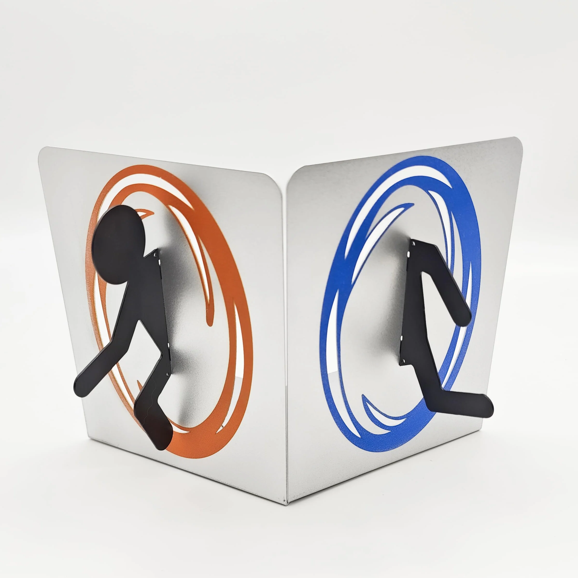 Sujetalibros de Portal de Metal Resistente, Regalo Creativo para los Amantes de los Juegos
