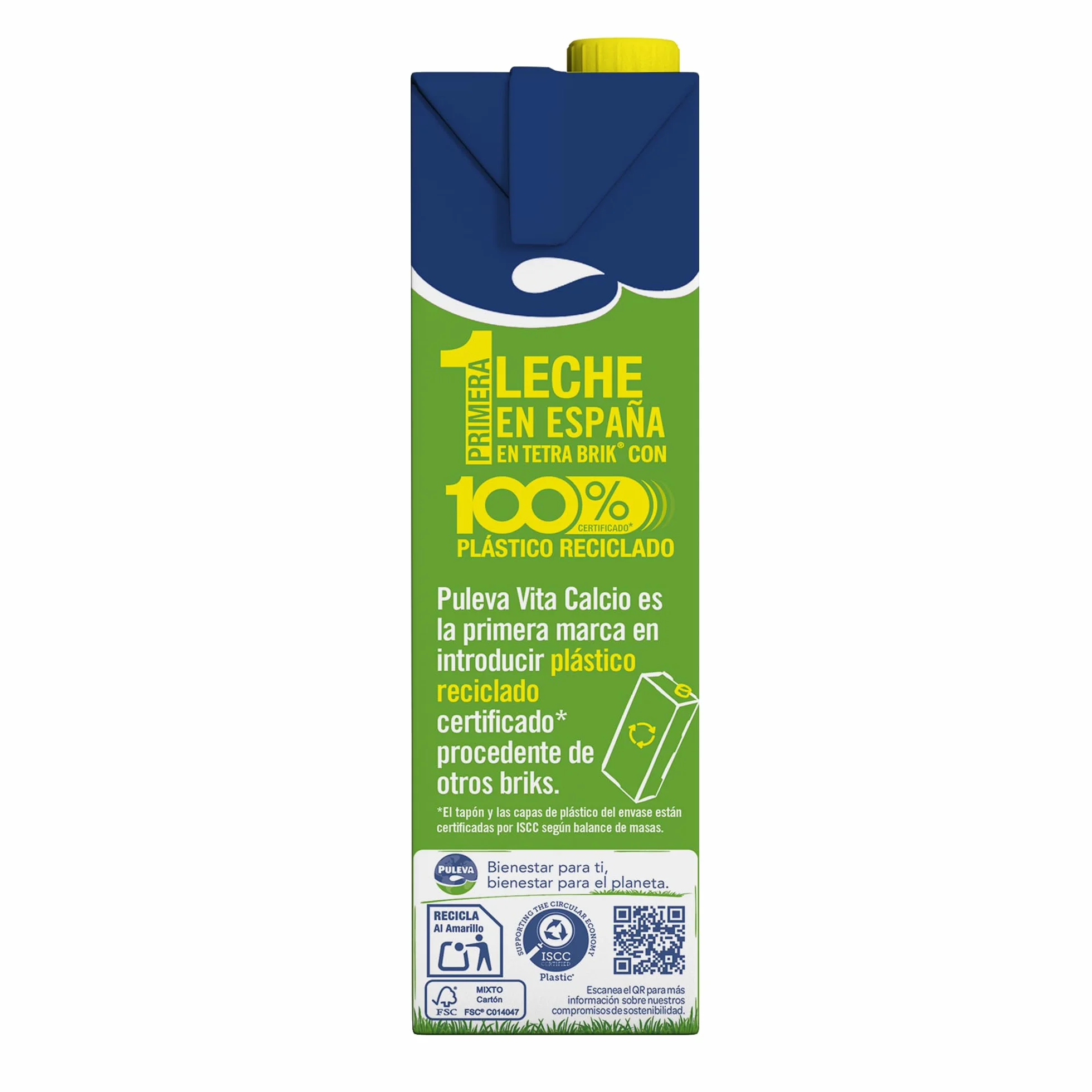 Puleva Calcio Leche Semidesnatada Pack 6 x 1Lt