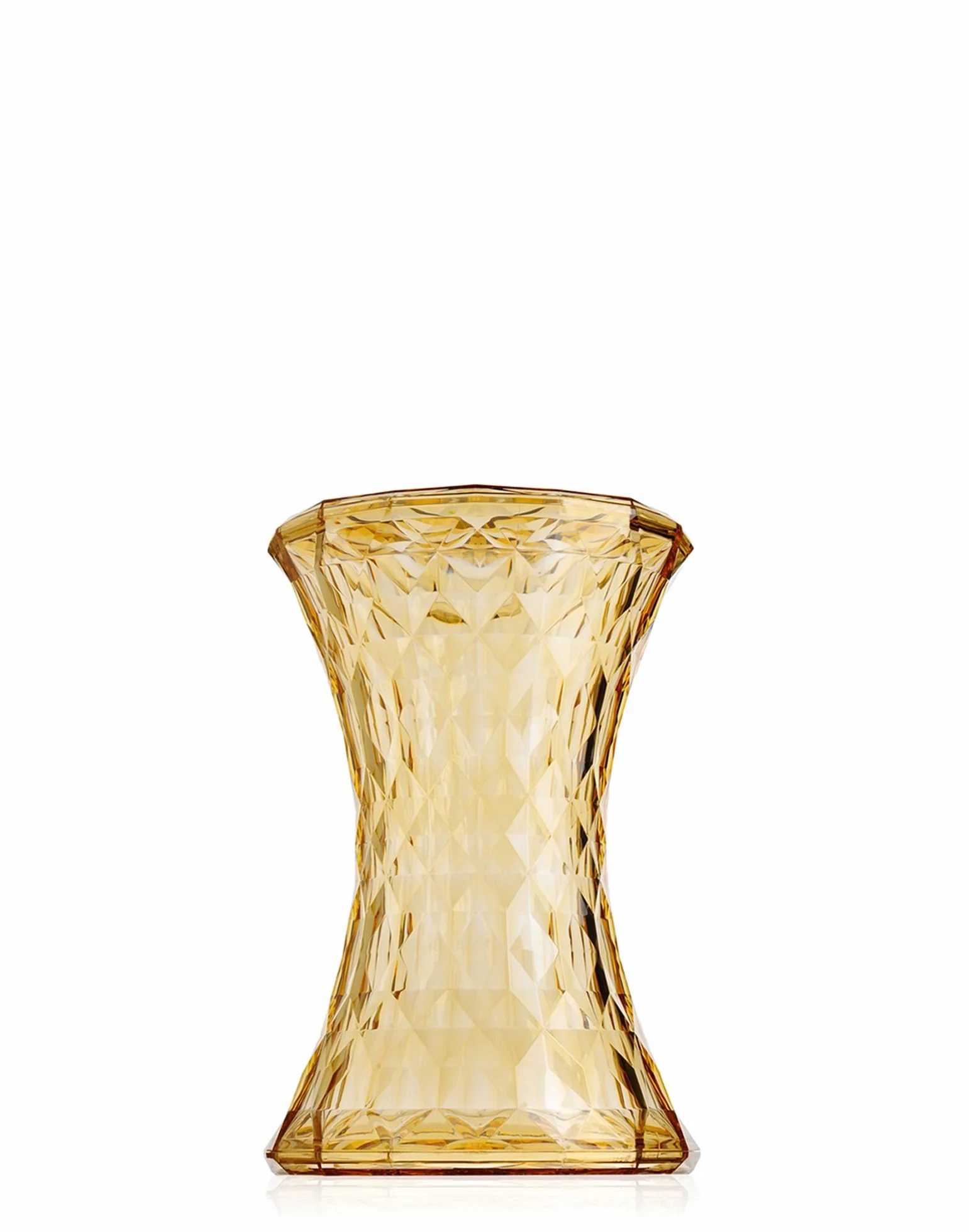 Kartell Stone, Taburete, Amarillo, Indoor/Outdoor, Ø 30 cm