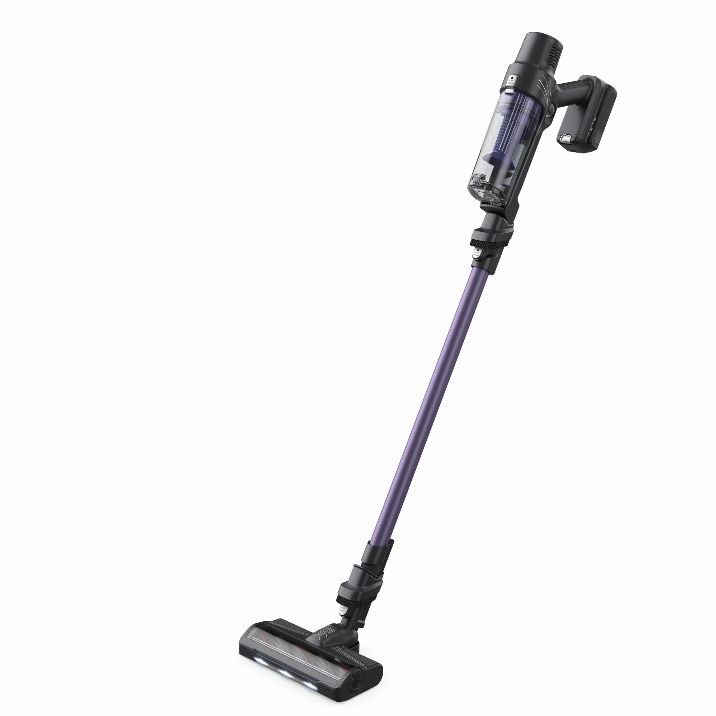 Rowenta X-Pert 7.60 Aspiradora sin cables, 140W, filtro HEPA, 45 min, luz LED, lila