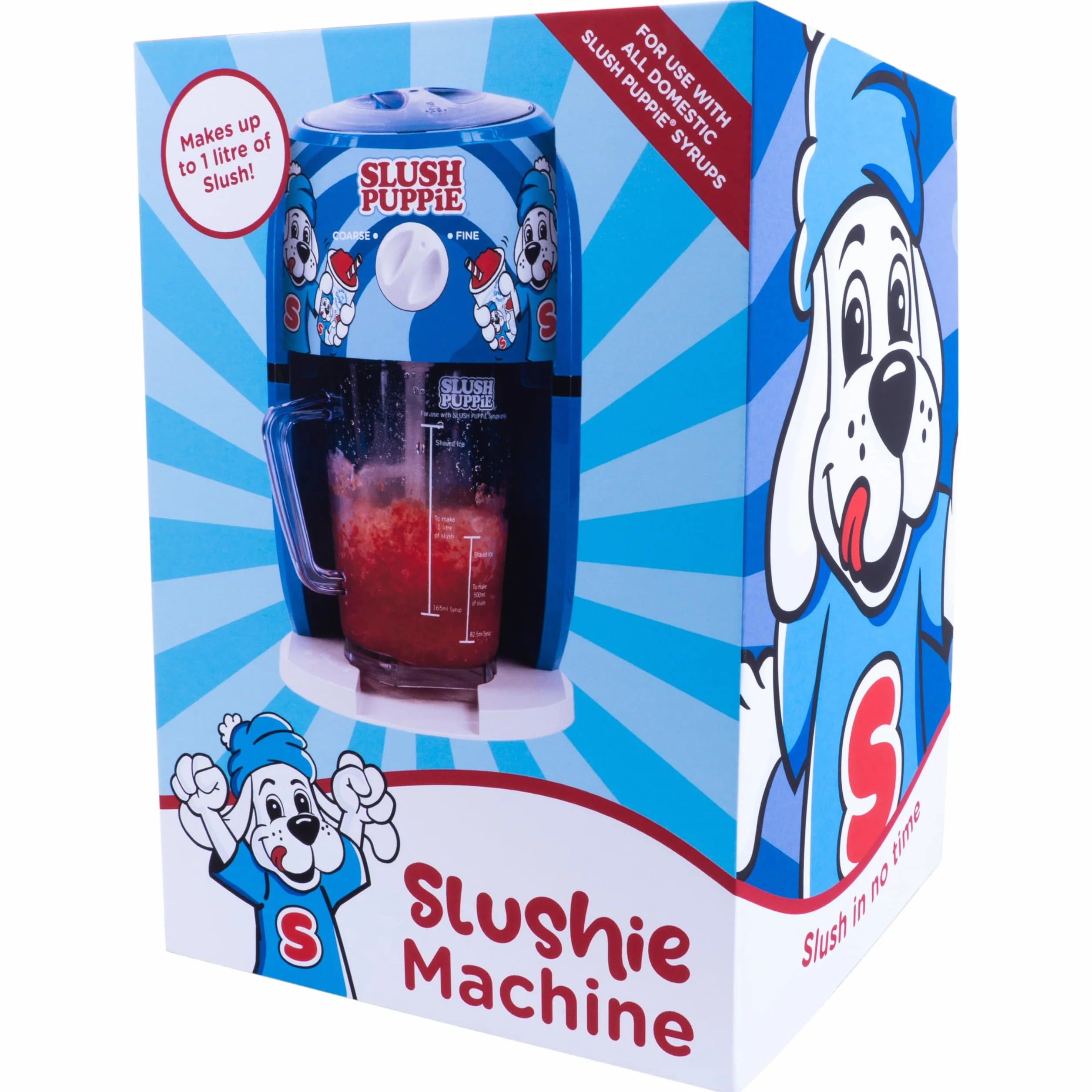 Slush Puppie máquina para hacer conos de nieve Slushy Maker 1 litro oficial Fizz
