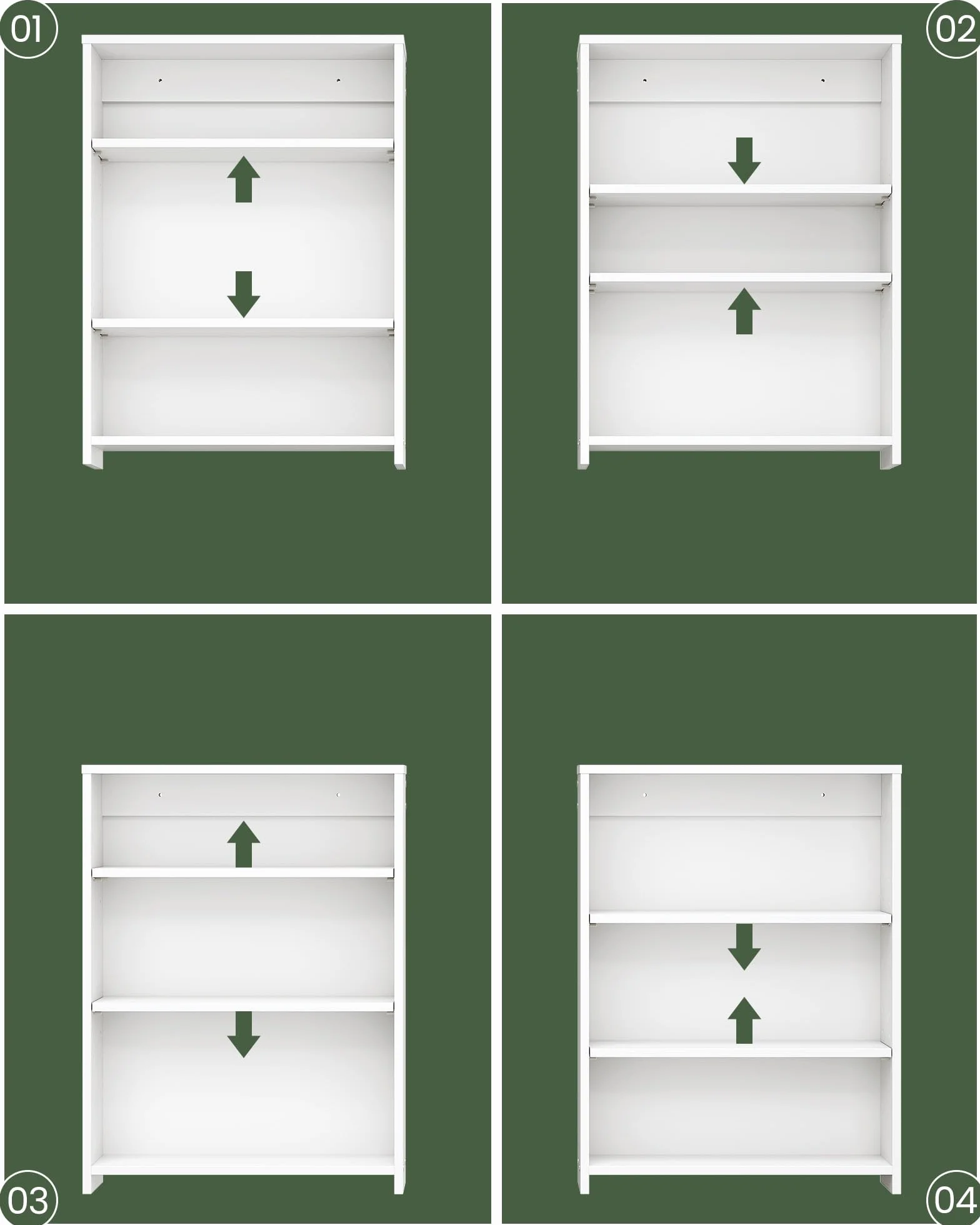 CHOEZON Armario con Espejo Baño 45x60 cm Gabinete Pared Blanco