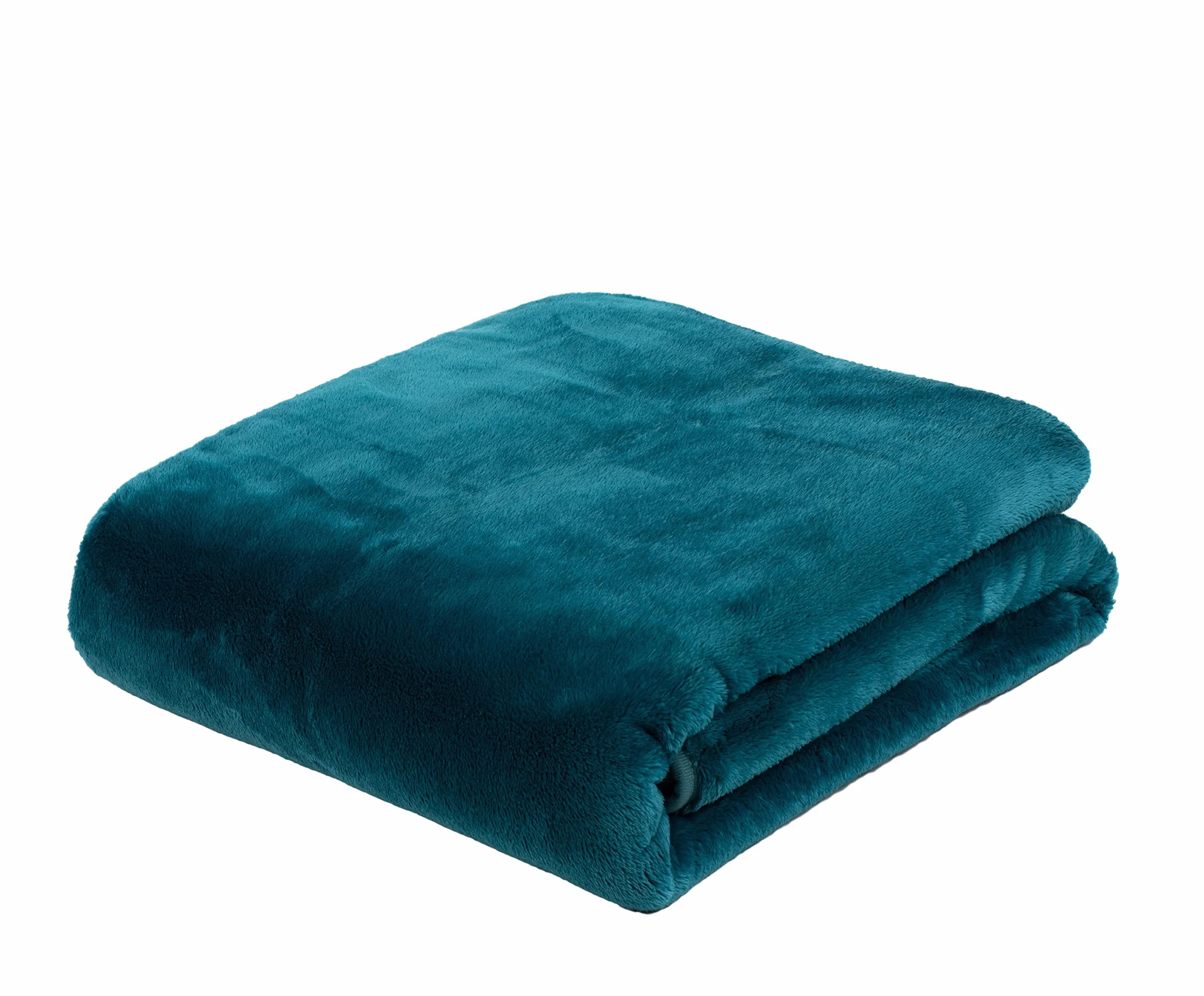 Gözze - Manta de Salón Sensación Cachemira Premium, 500 g/m², 130 x 170 cm - Turquesa