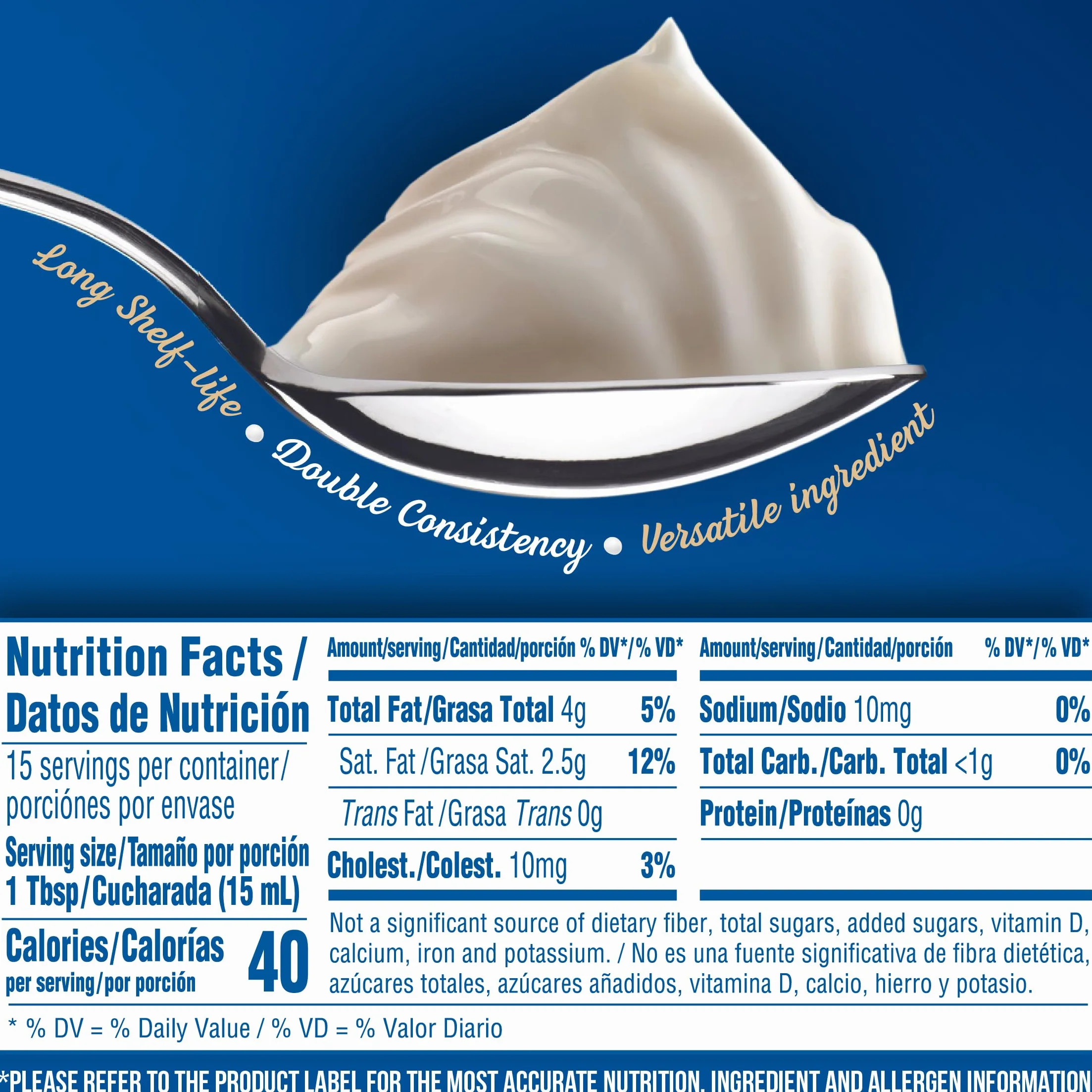 Nestle Media Crema Table Cream 7.6 oz