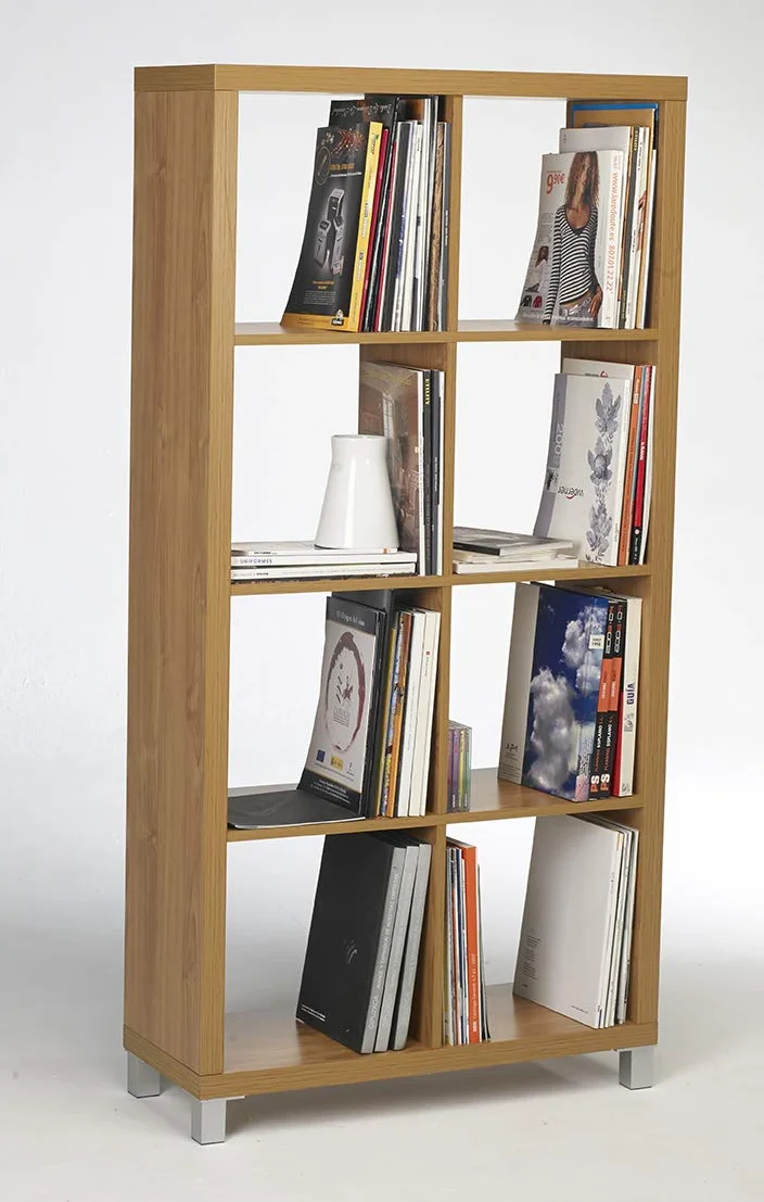 Kubox Closet Estantería 8 Huecos Maple