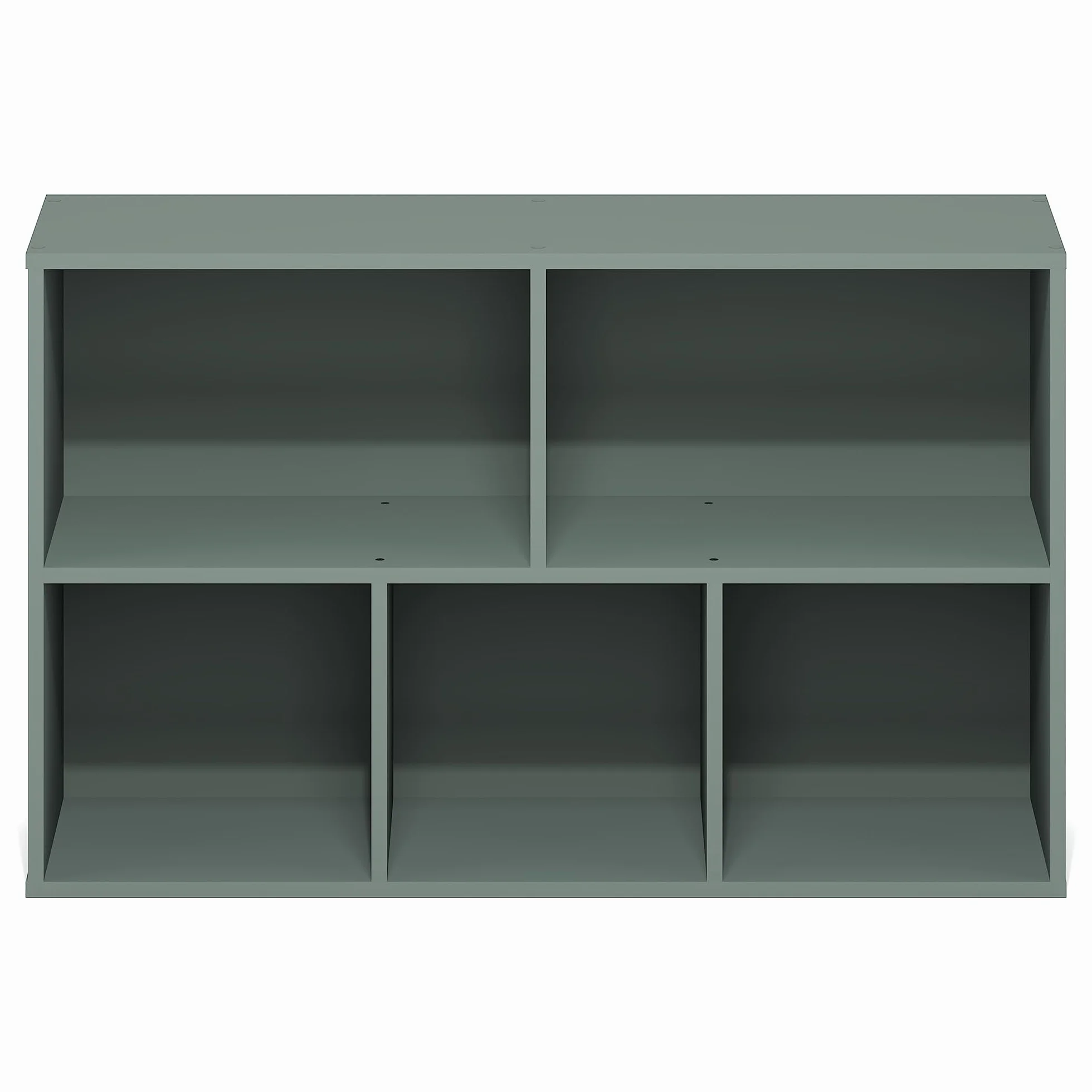 Furinno Luder Estantería 5 Cubos Reversible 9,4x19,5x31,5 Verde Salvia
