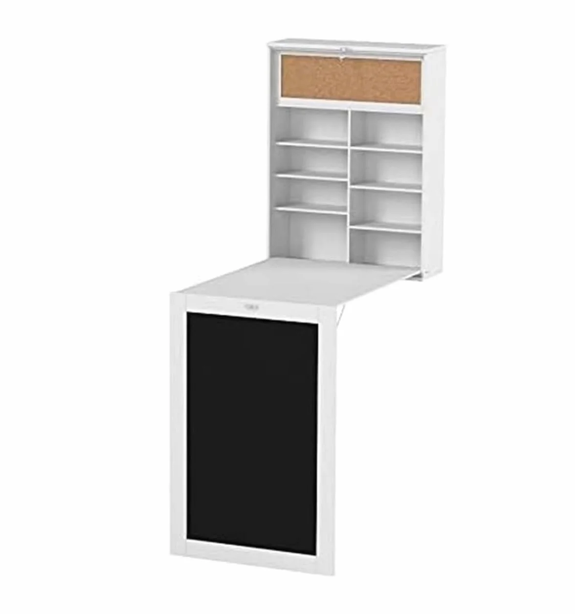 InnovaGoods Mesa Plegable de Pared Woldy 80x50x18 cm Blanco