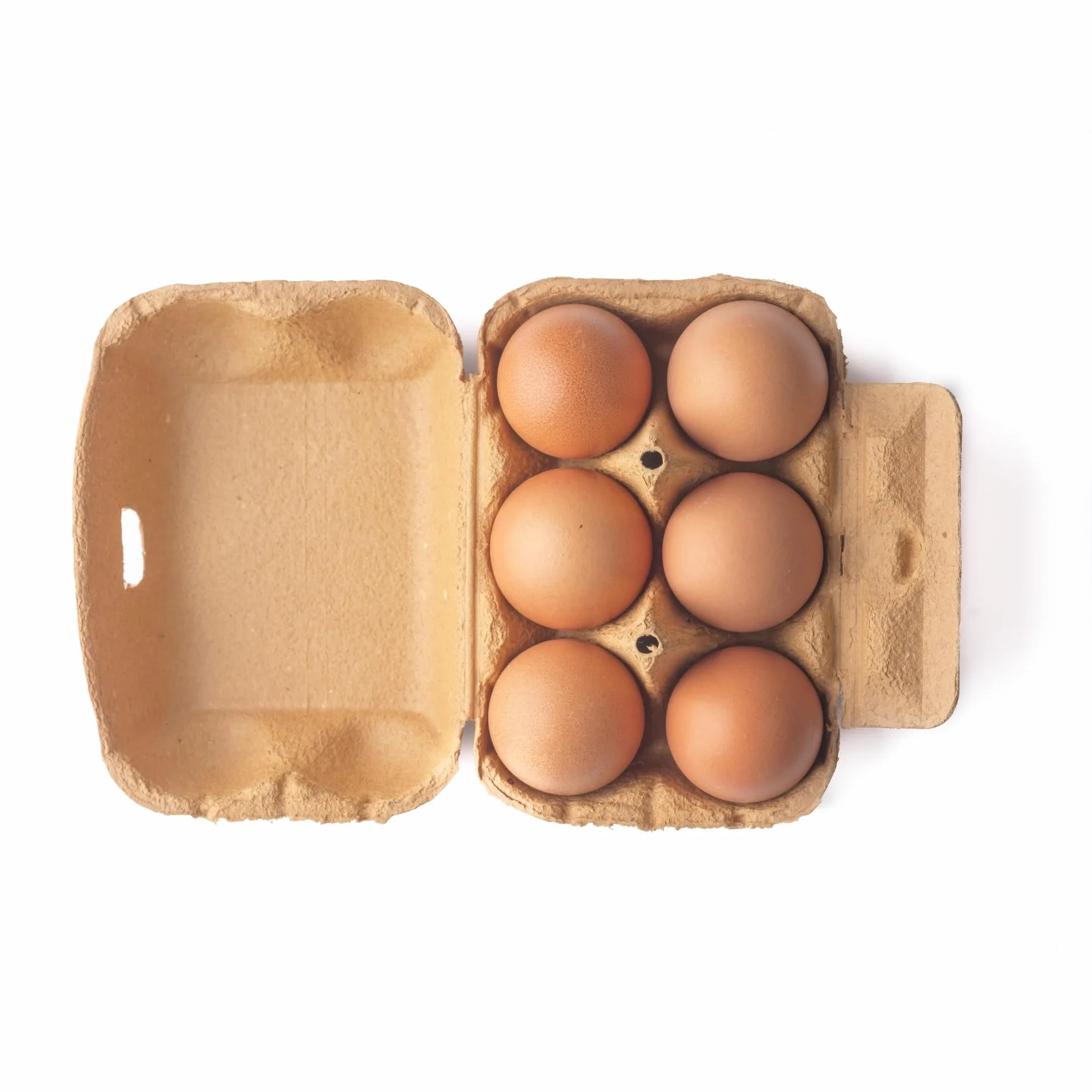 Huevos Ecológicos Frescos 6x, Producción Sostenible, Gallinas en Libertad, Certificado Ecológico