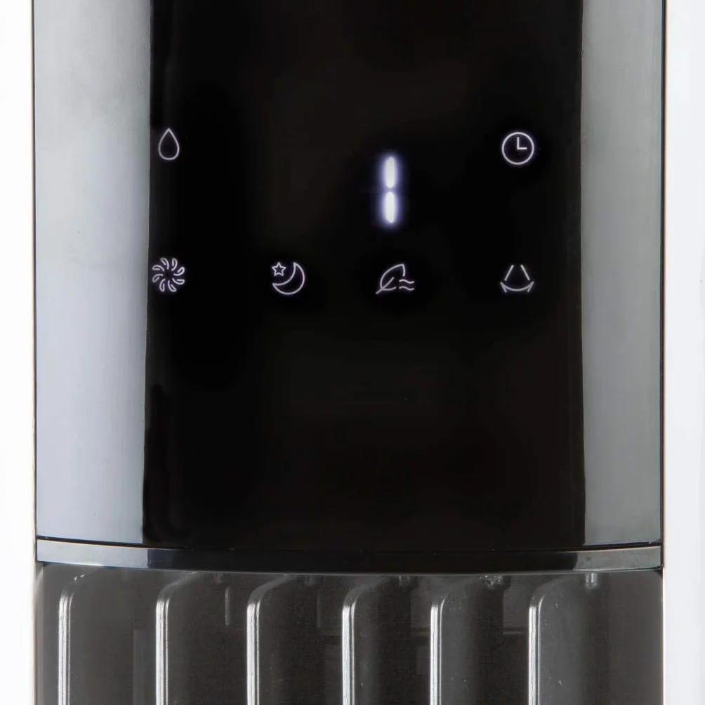 Domo DO157A - Refrigerador de aire con depósito de agua de 7 litros, color blanco