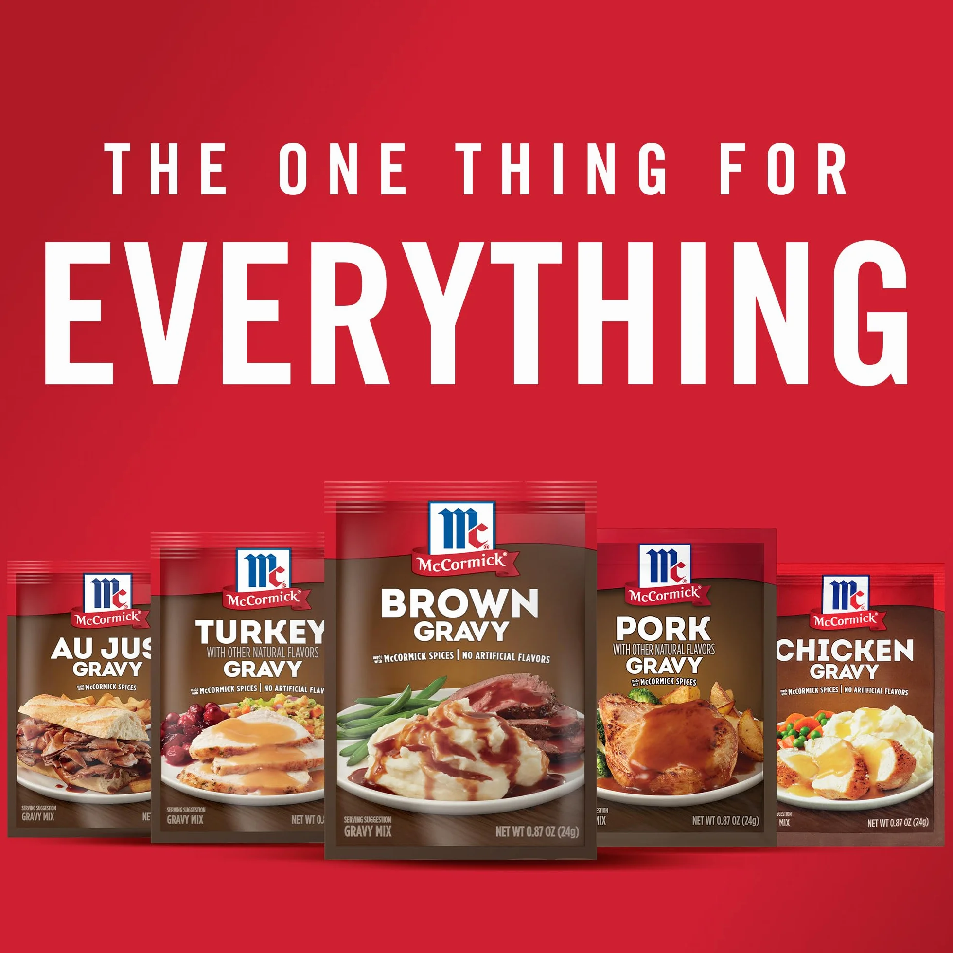 McCormick Brown Gravy Mix 0.87 oz