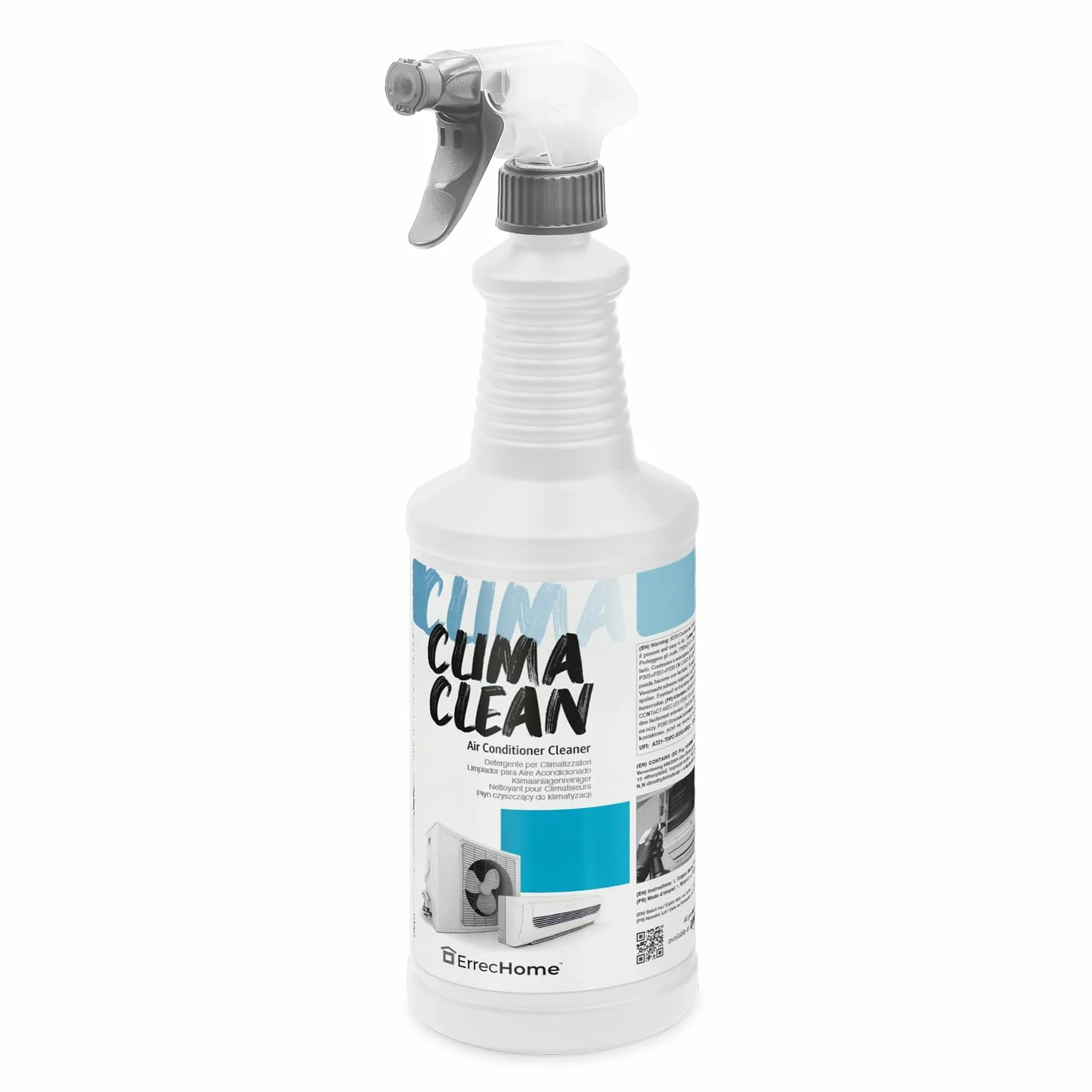 ErrecHome Clima Clean Detergente para Aires Acondicionados 1 L
