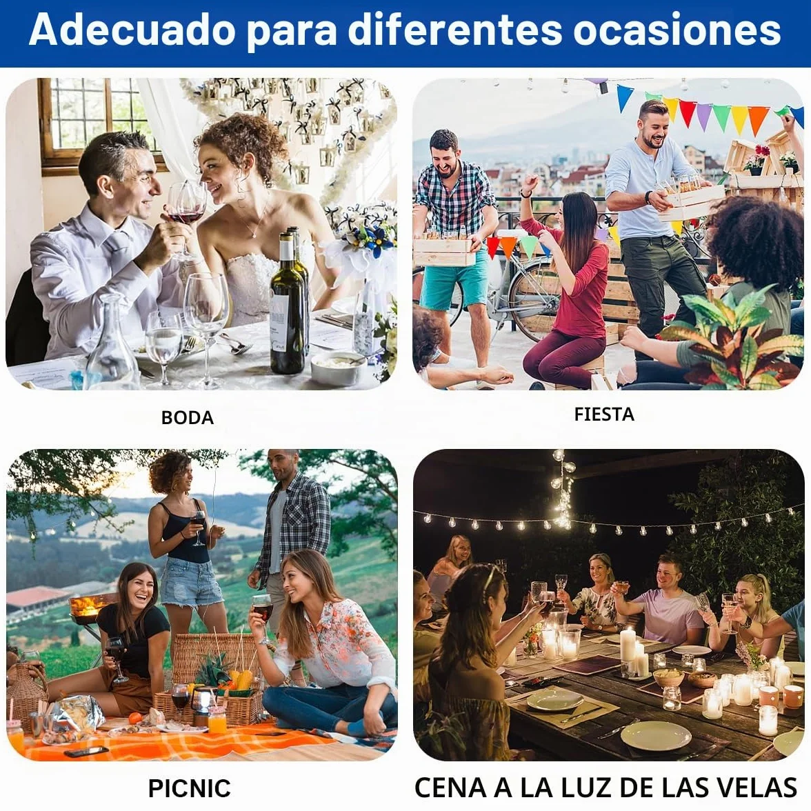 Bolsas Para Hielo PVC 2 Piezas Ice Bag Plegable Transparente para Vino Cerveza Bebidas