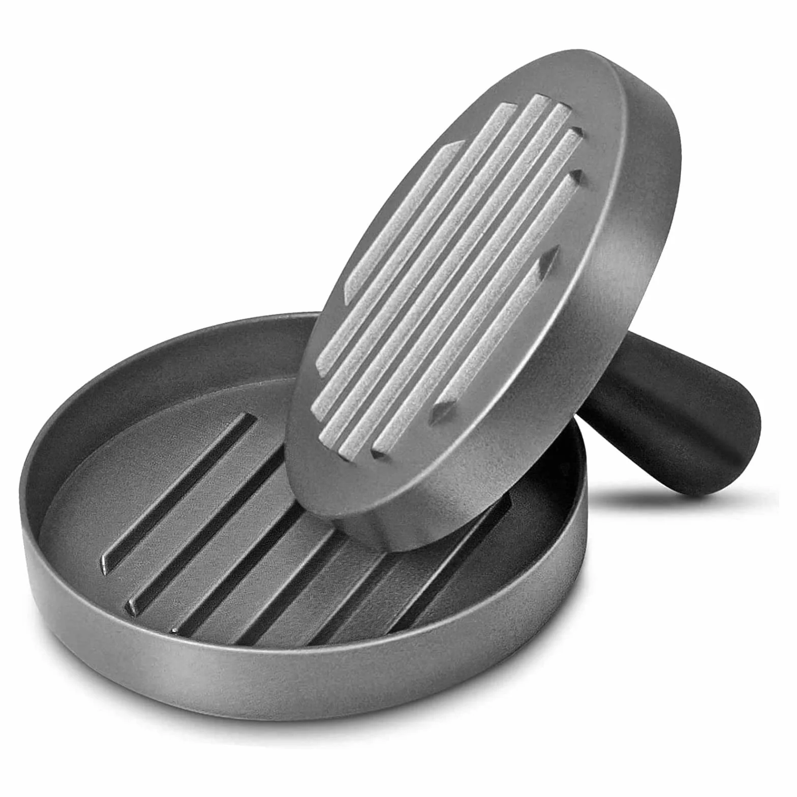 Hamburguesas Molde Prensa Antiadherente Aluminio Burger Maker Prensador Barbacoa Utensilios Cocina