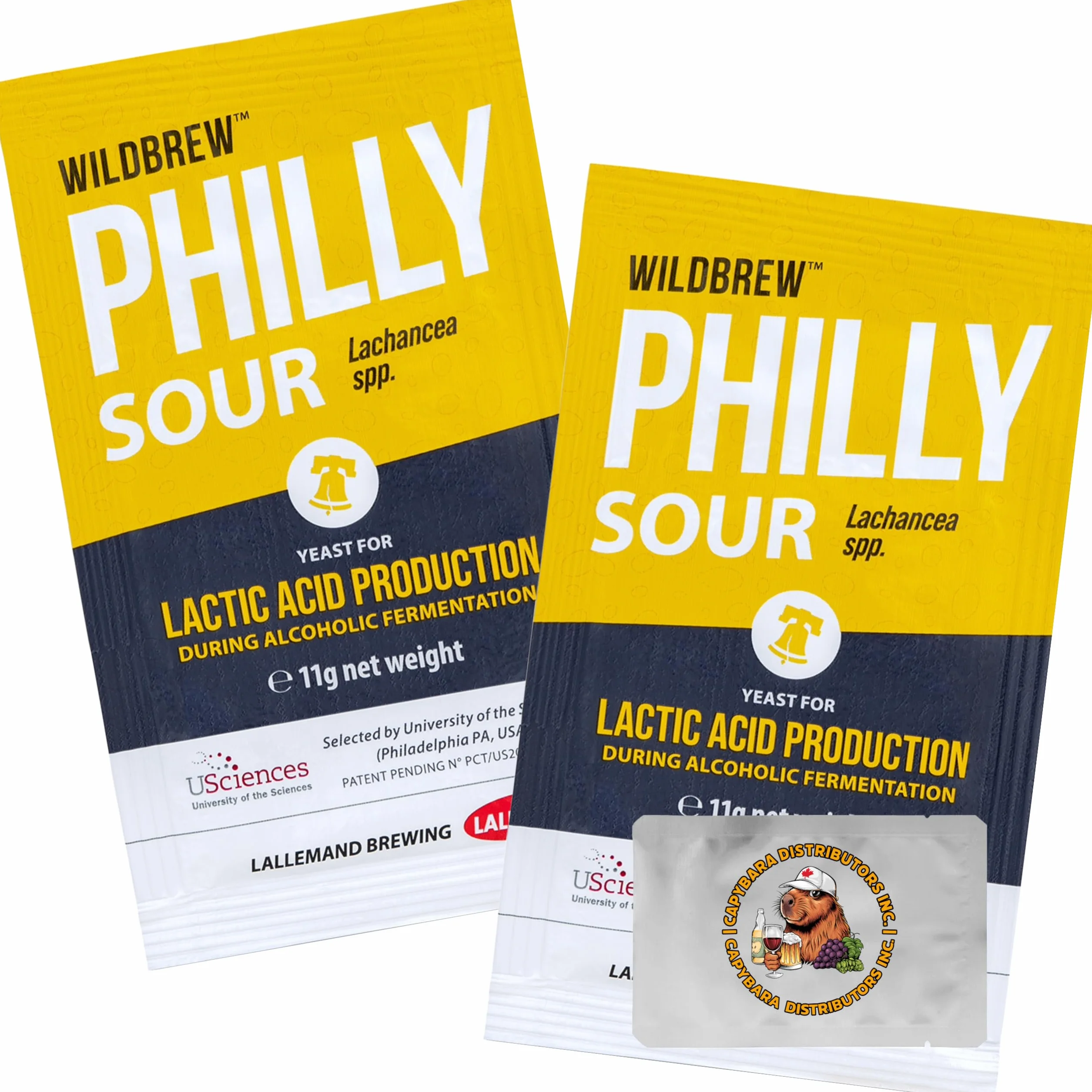 WildBrew Levadura de Cerveza Philly Sour 2 Sobres 11 g Lachancea spp. Hacer Cerveza en Casa
