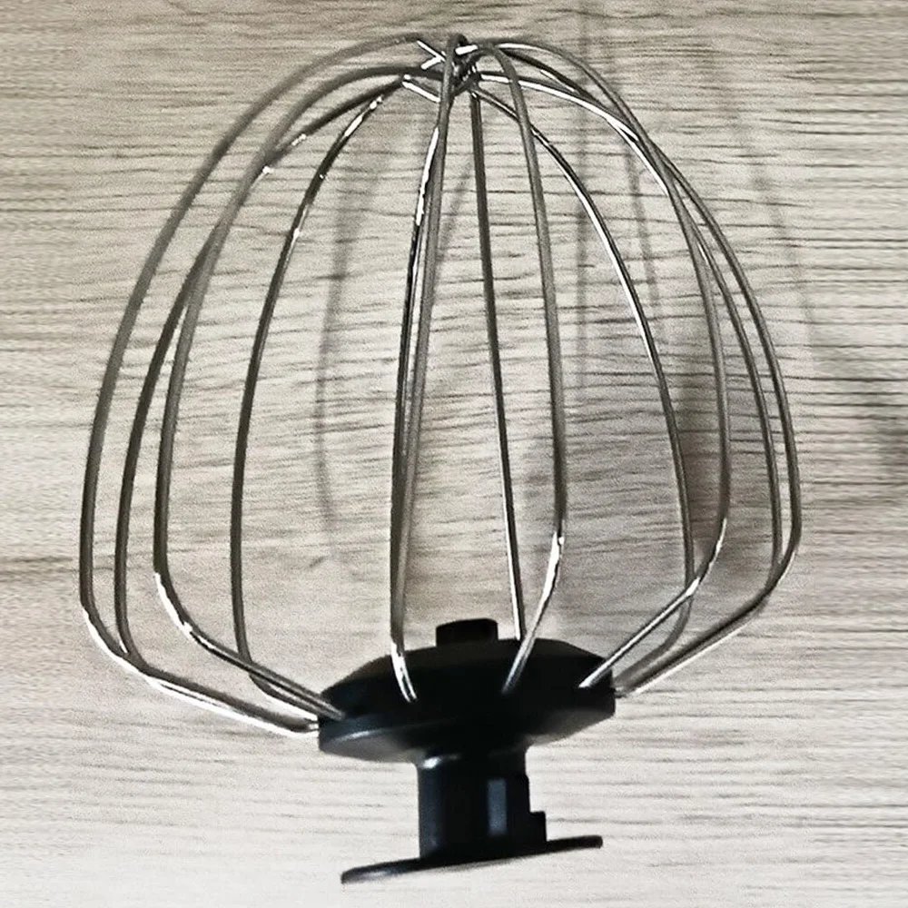 Accesorio Mezclador de látigo de Alambre de Globo de Acero Inoxidable fácil de Limpiar y Duradero batidor Mezclador de Acero Inoxidable Duradero y confiable