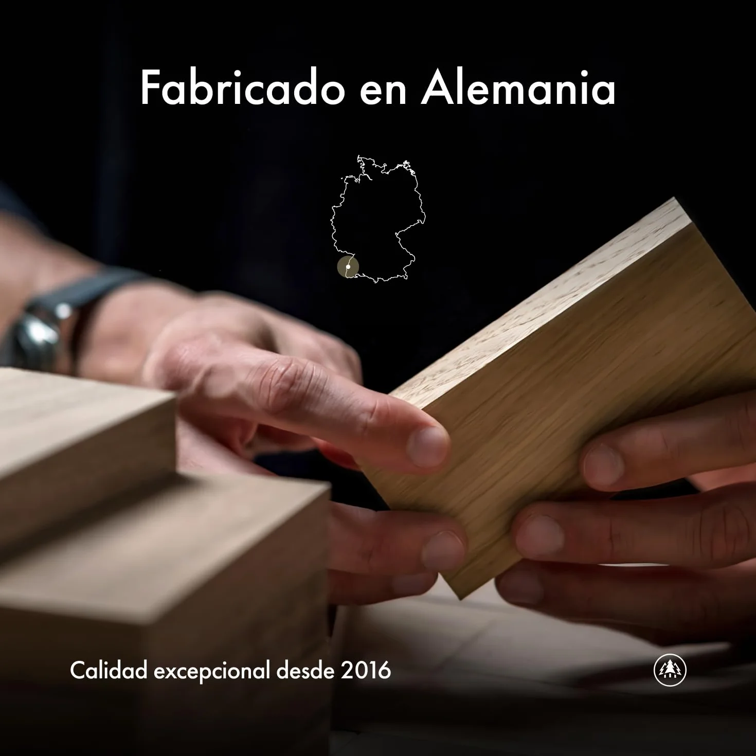 Rodillo afilador HORL2 roble - Afilador para cuchillos de cocina y para un filo extremo - rodillo afilador para cuchillos con soporte magnético con ángulos de 15 y 20 grados
