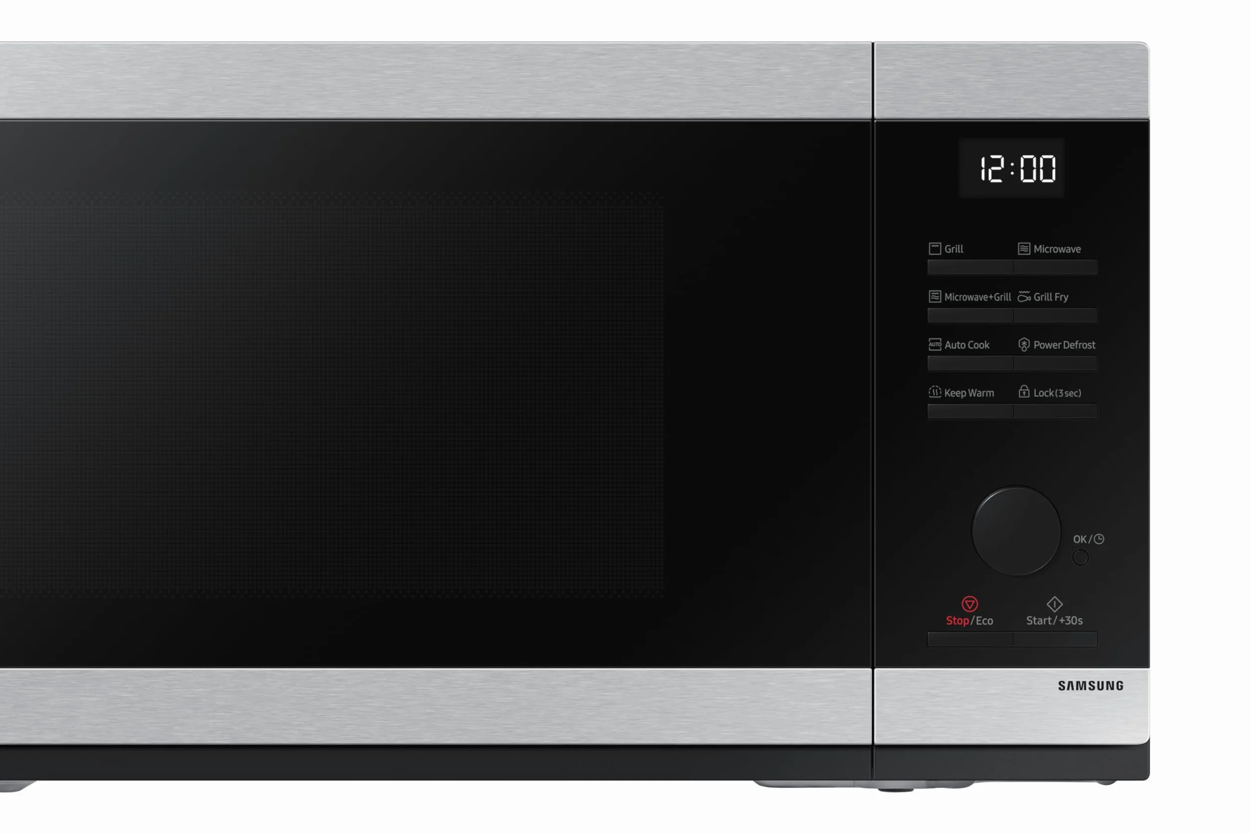 Samsung Microondas con Grill 32L 900W Gran Capacidad Negro MG32DG4524CTE1
