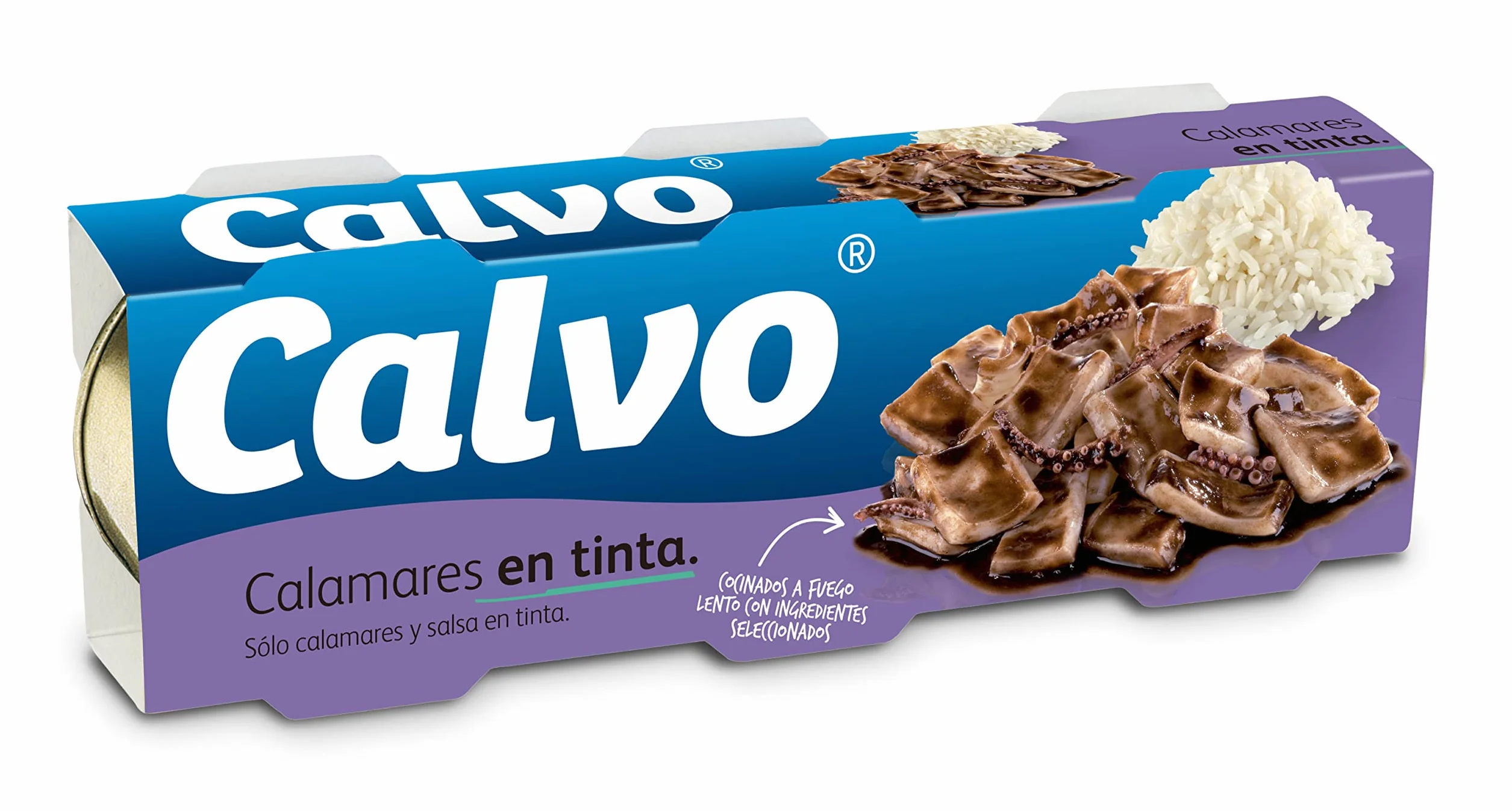 Calvo Calamares en Tinta Pack 3 x 80g