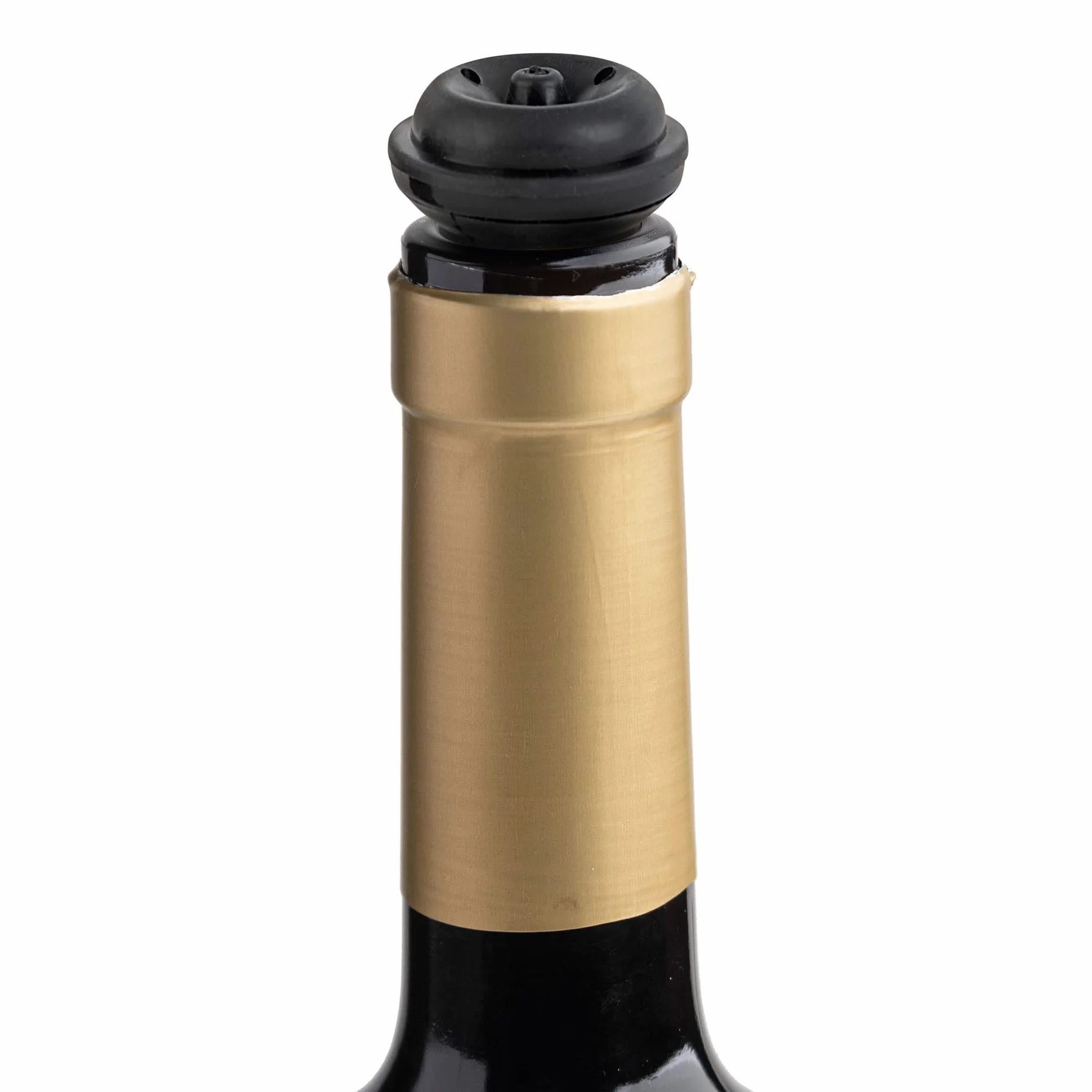 Jata HVIN2215 Tapón Vino Silicona Set 4 - Cierre Hermético Reutilizable