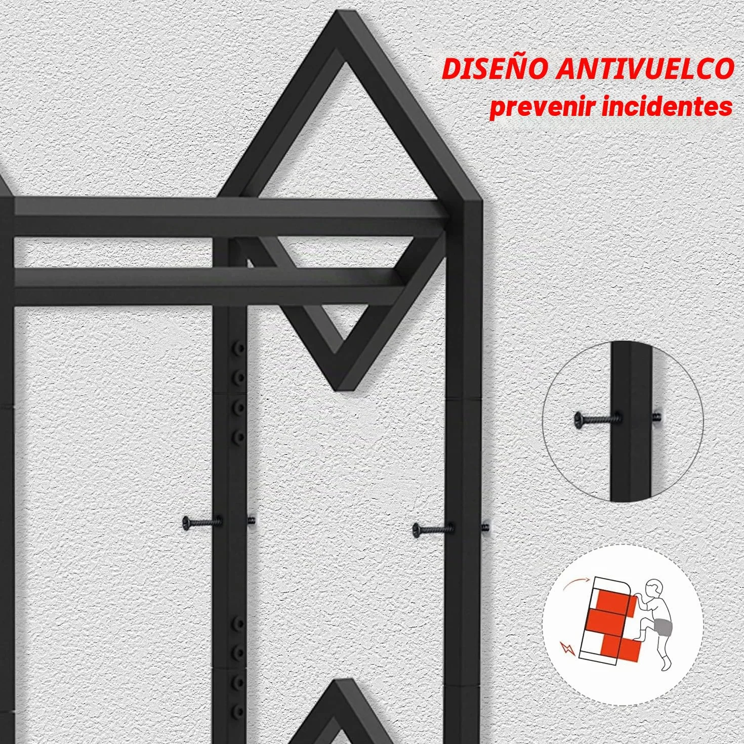 VEDECASA Estantería para discos de vinilo DJ, soporte de exhibición LP, 3 niveles