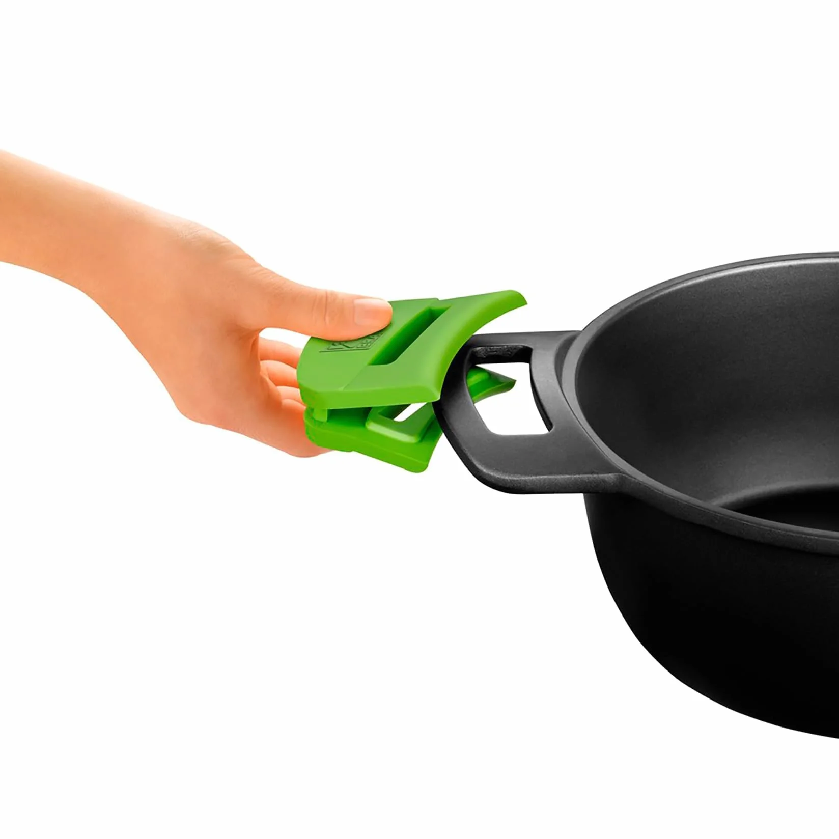BRA Prior Cacerola Alta 20 cm con Tapa de Cristal y Asas de Silicona Extraíbles, Apta para Inducción y Horno