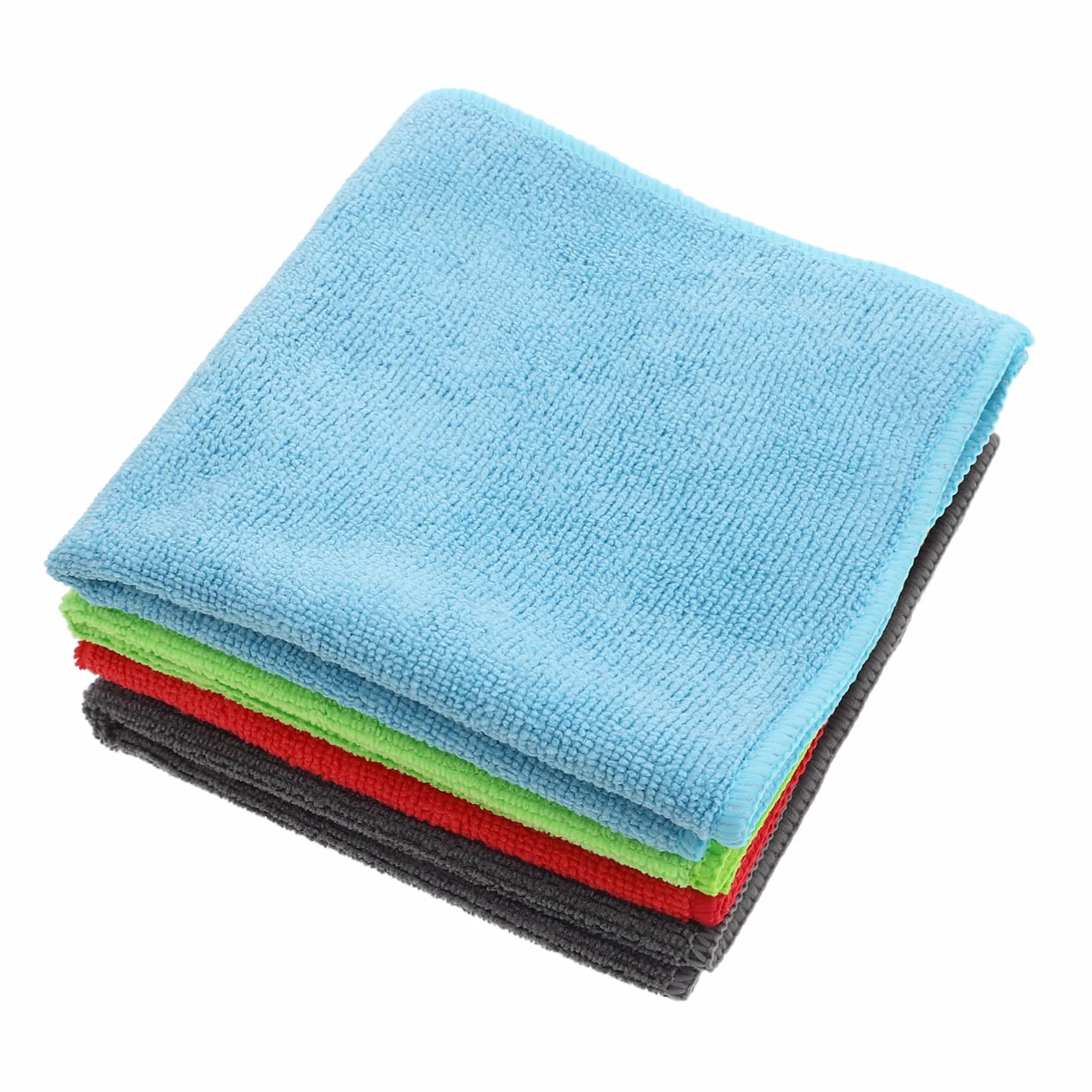 24piezas Paquete De Paños De Microfibra Absorbentes para Limpieza del Hogar y Cocina Multiusos Rápido Secado y Duradero para Secar Platos y Detallar Vehículos