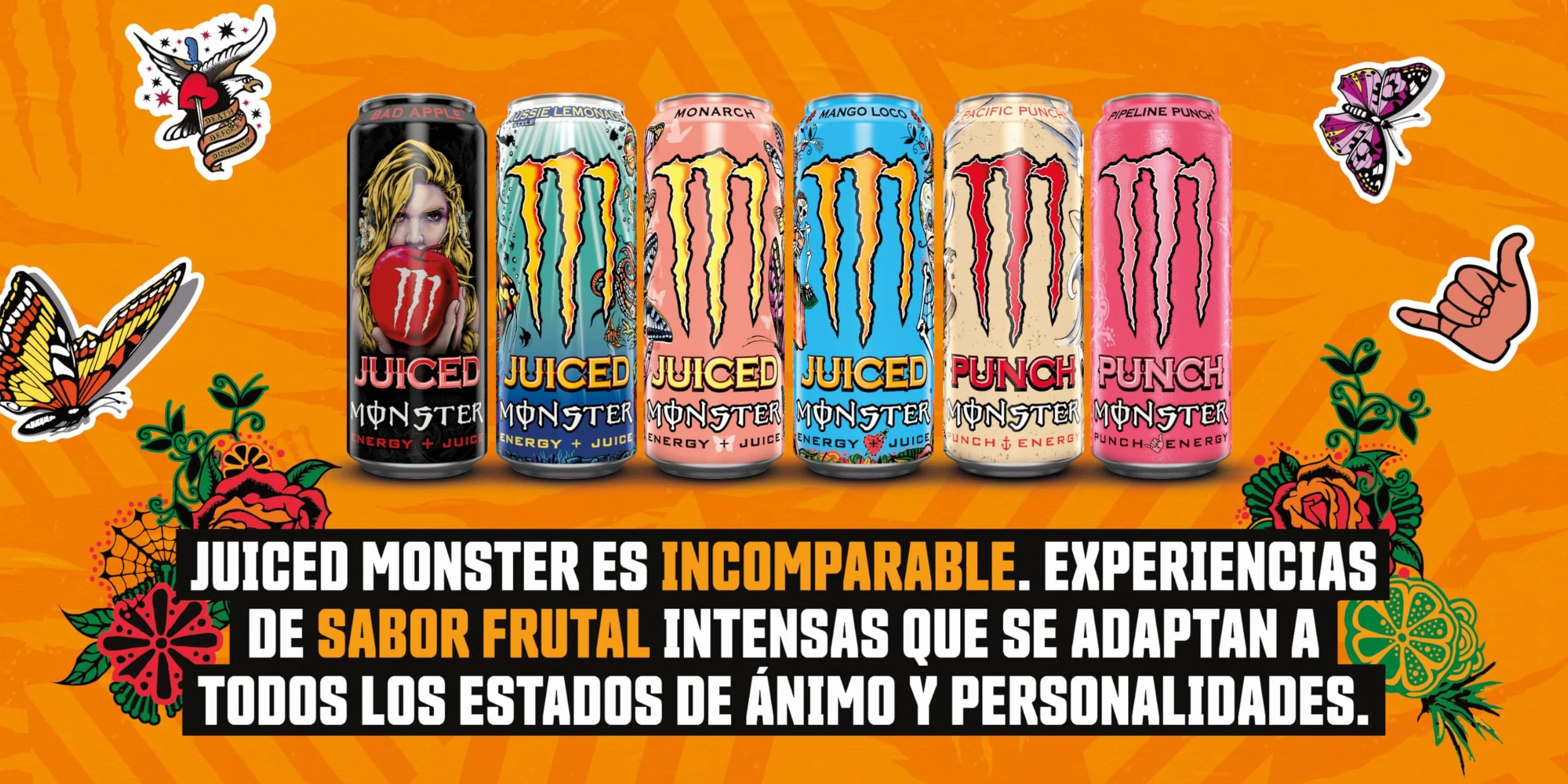 Monster Mango Loco Bebida Energética Pack 4 Latas 500ml