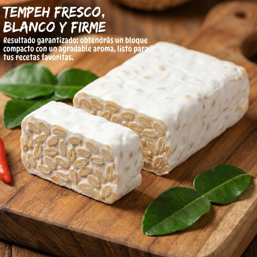 Inóculo para Tempeh Healthy Mom 70g Cultura Iniciadora Importado de Indonesia