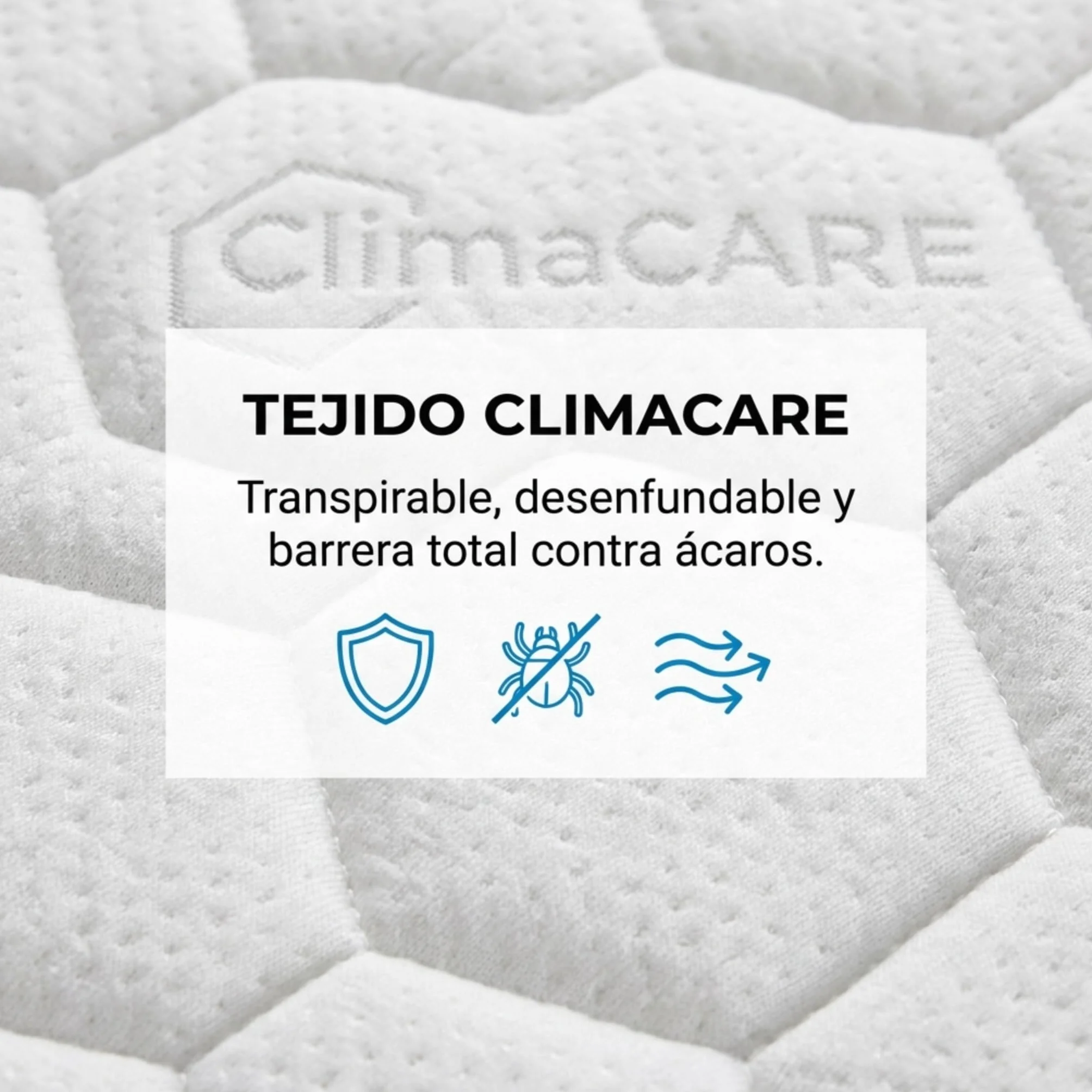 Cama Eléctrica Articulada 5 Planos 90x190 cm con Colchón Visco-Ergonomic | Somier Metálico Reforzado con Regulación Lumbar | Incluye Arquillos Laterales Sujeta Colchón