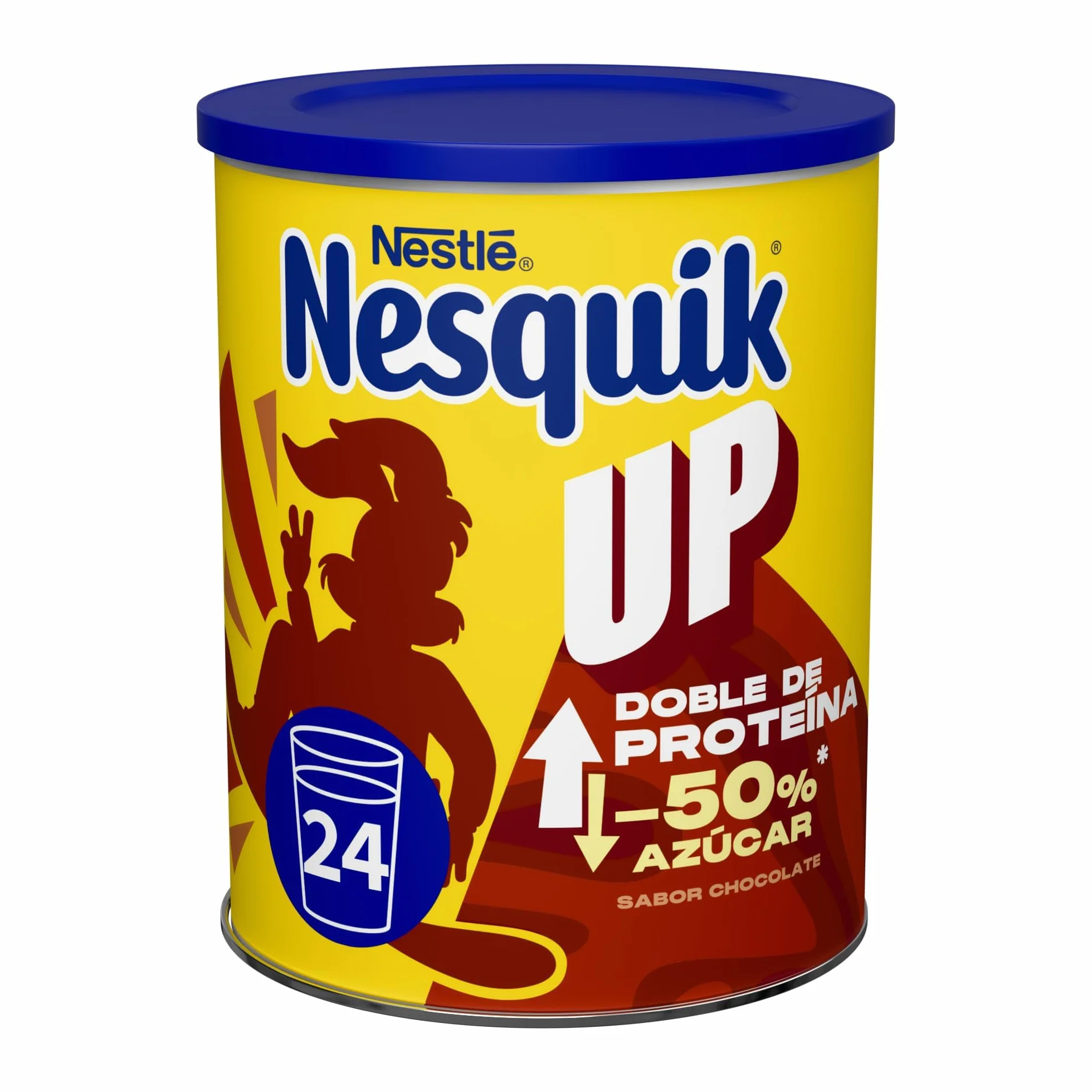 NESTLÉ NESQUIK UP Cacao Soluble Instantáneo con Proteína 330g