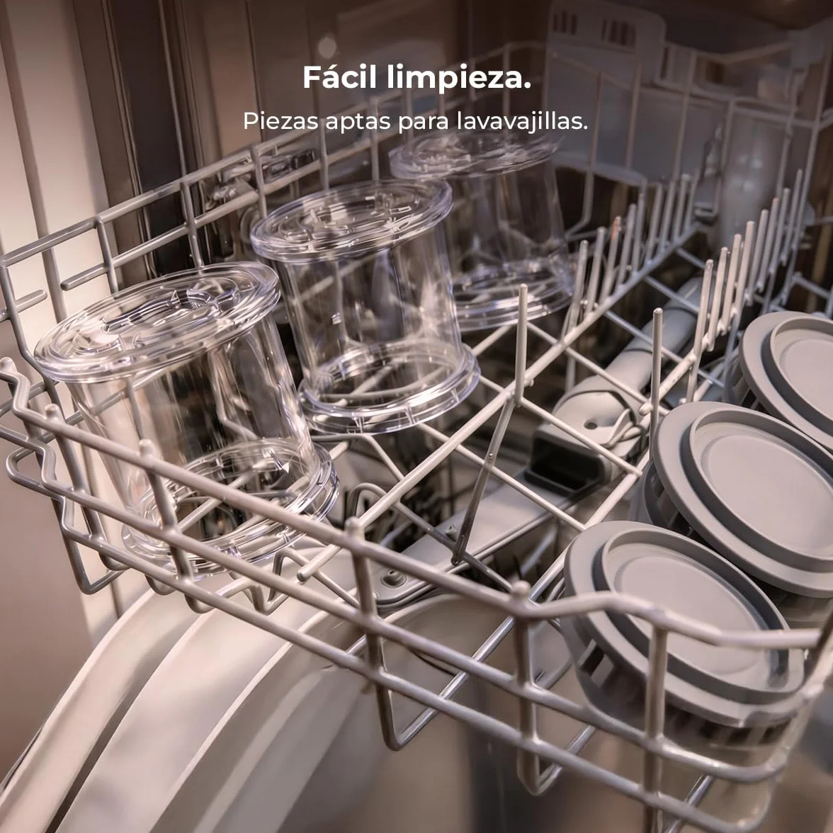 Cecotec Heladera Multifunción Capacidad 2,1L, 3 Tarrinas, Gelatec 2100. 500W, 11 Programas de Helado y Bebidas Granizadas, Tecnología CreamOn y Re-spin, Pantalla Táctil, Incluye Recetario Digital
