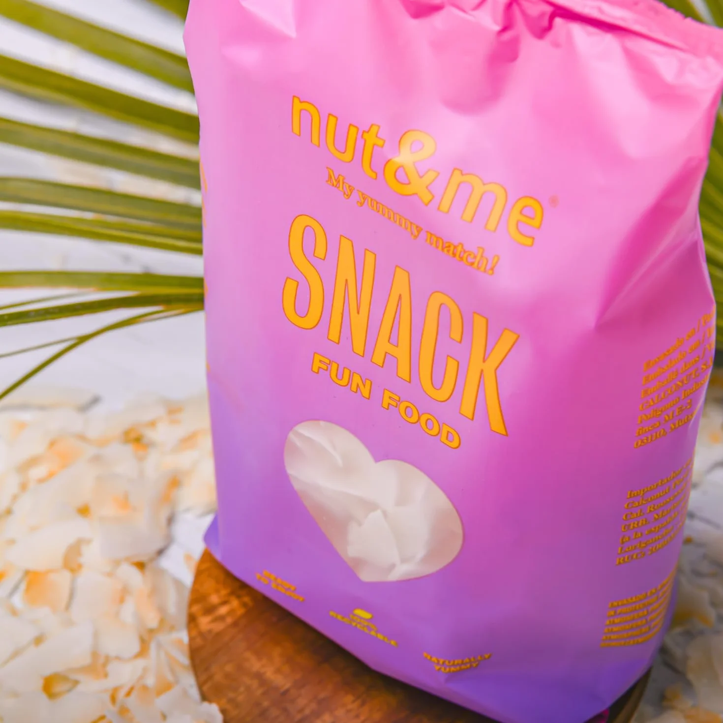 Chips de coco tostado 500 gr | Coco tostado laminado | Sin azúcar | Snack saludable vegano sin gluten