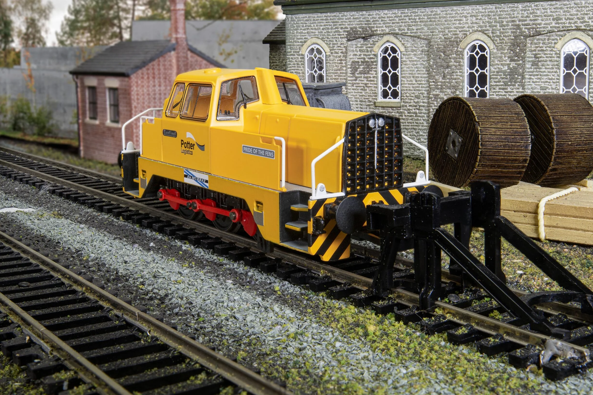 Hornby, Locomotora Potter Logistics, Sentinel, 0-6-0, Pride of the Fens, era 11