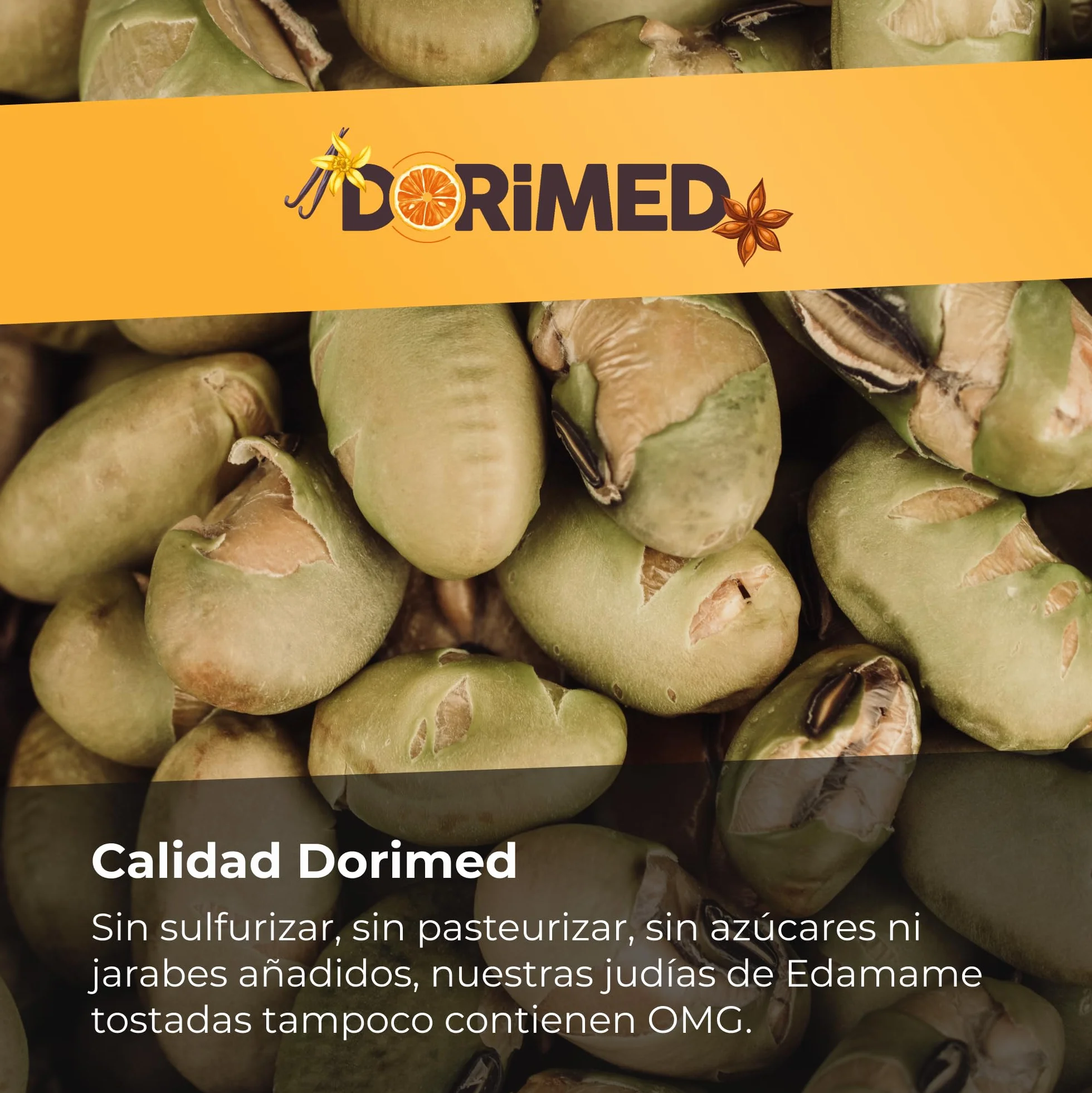 Edamame Tostado 1 Kg Soja Verde Natural Sin OGM Sin Gluten Vegano Snack Proteína