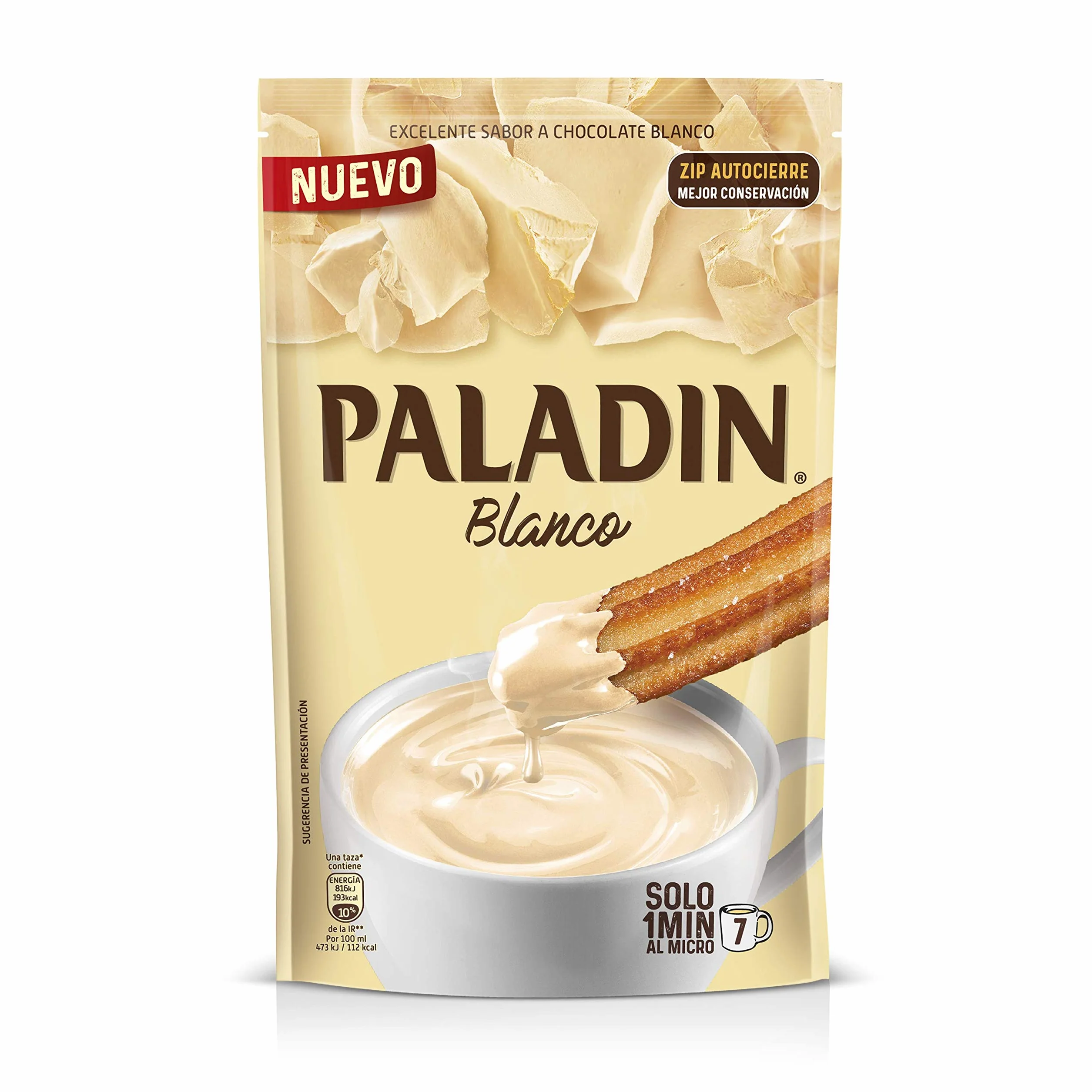 Paladin Chocolate Blanco 250g